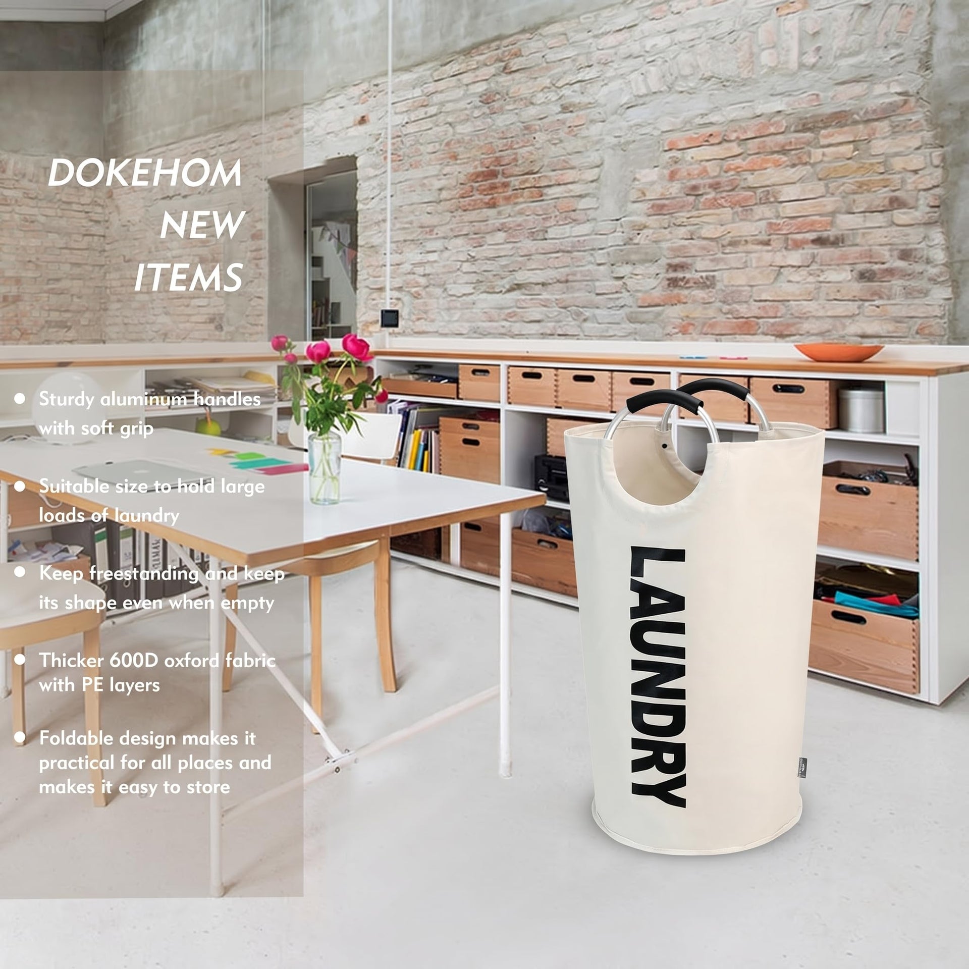 90L Large Laundry Basket Bag - ModHome Supplies