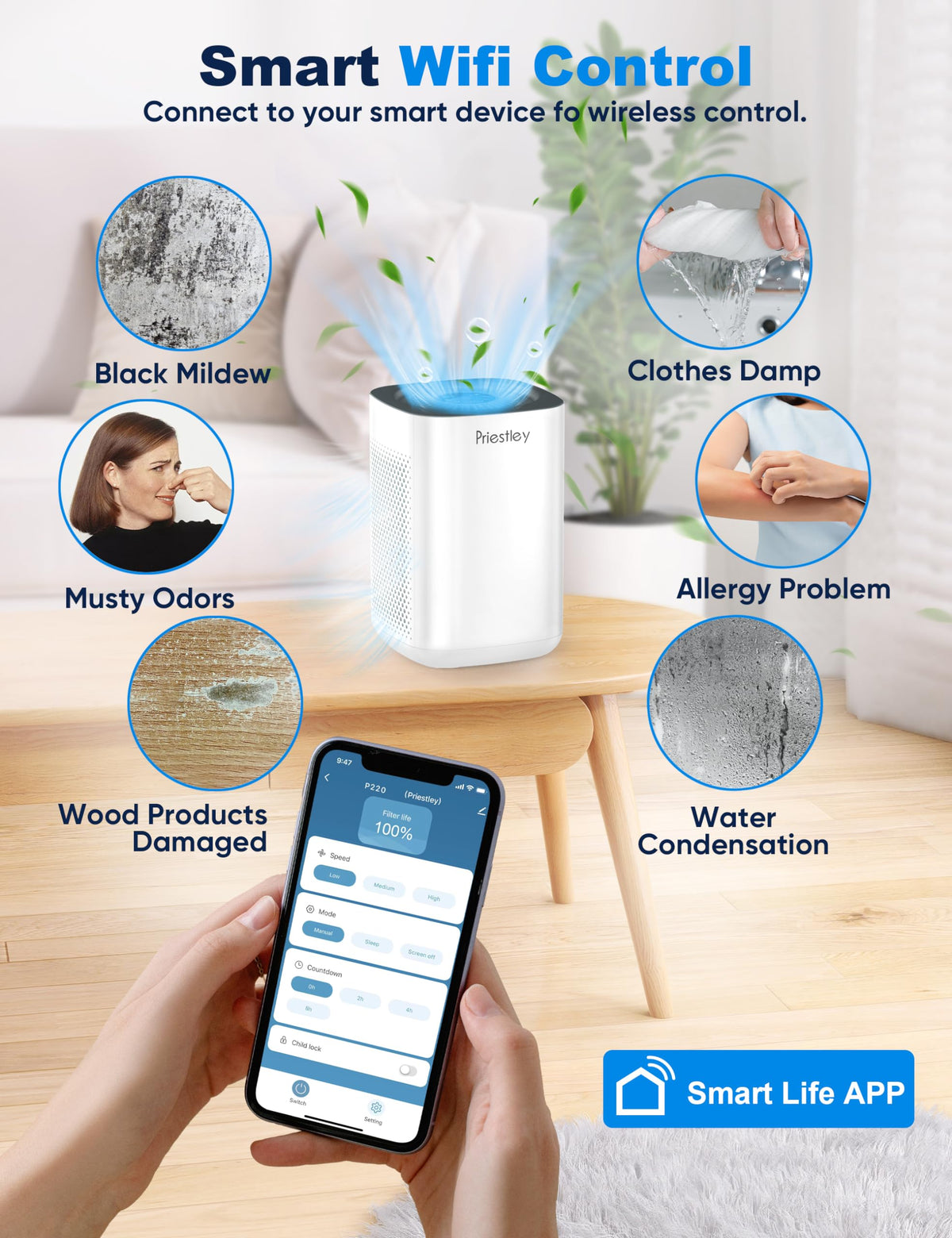Air Purifier for Bedroom