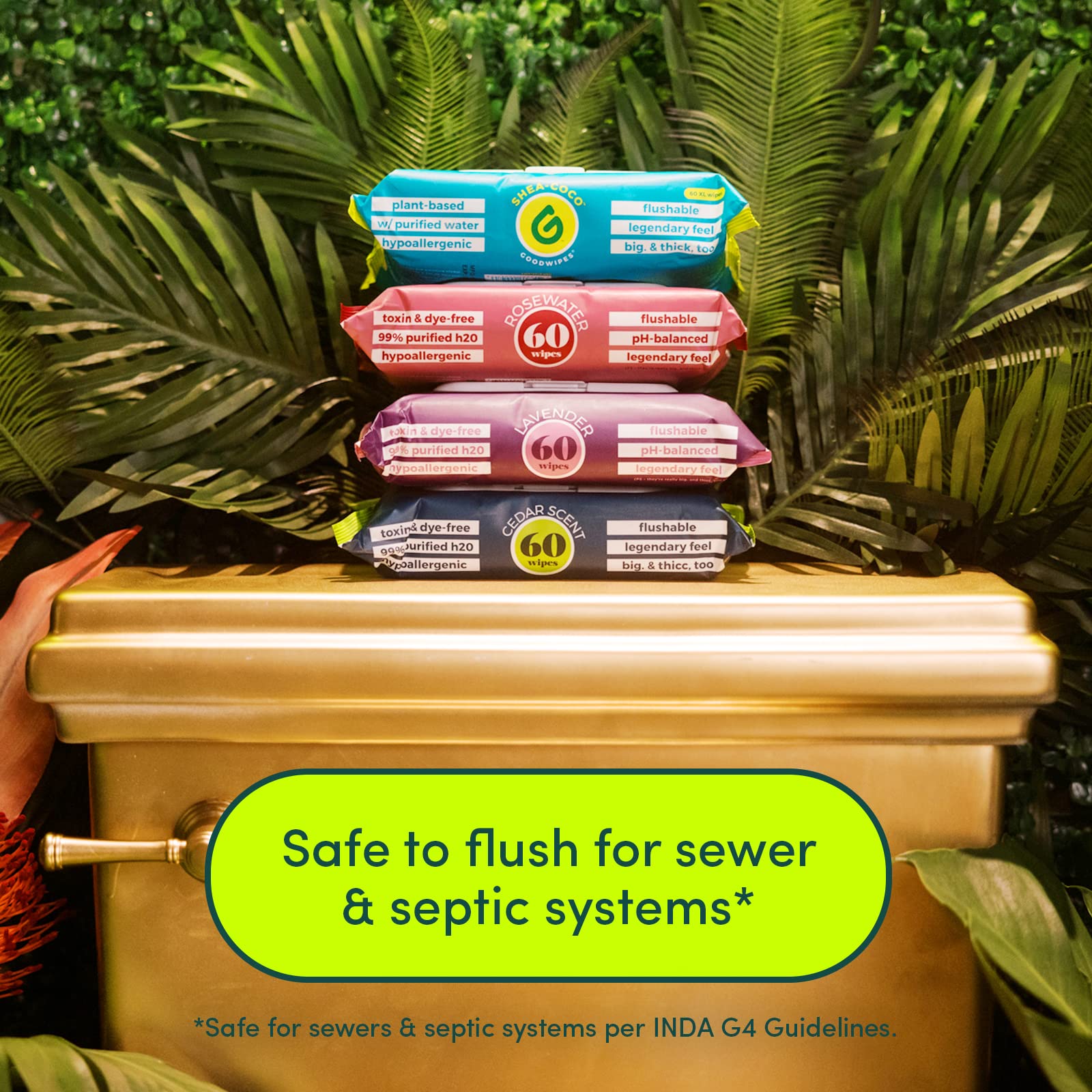 Flushable Wipes (360 Count)