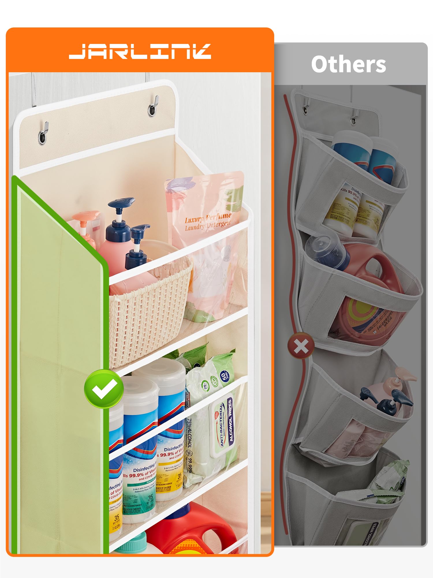 Over The Door Toy Storage Organizer w