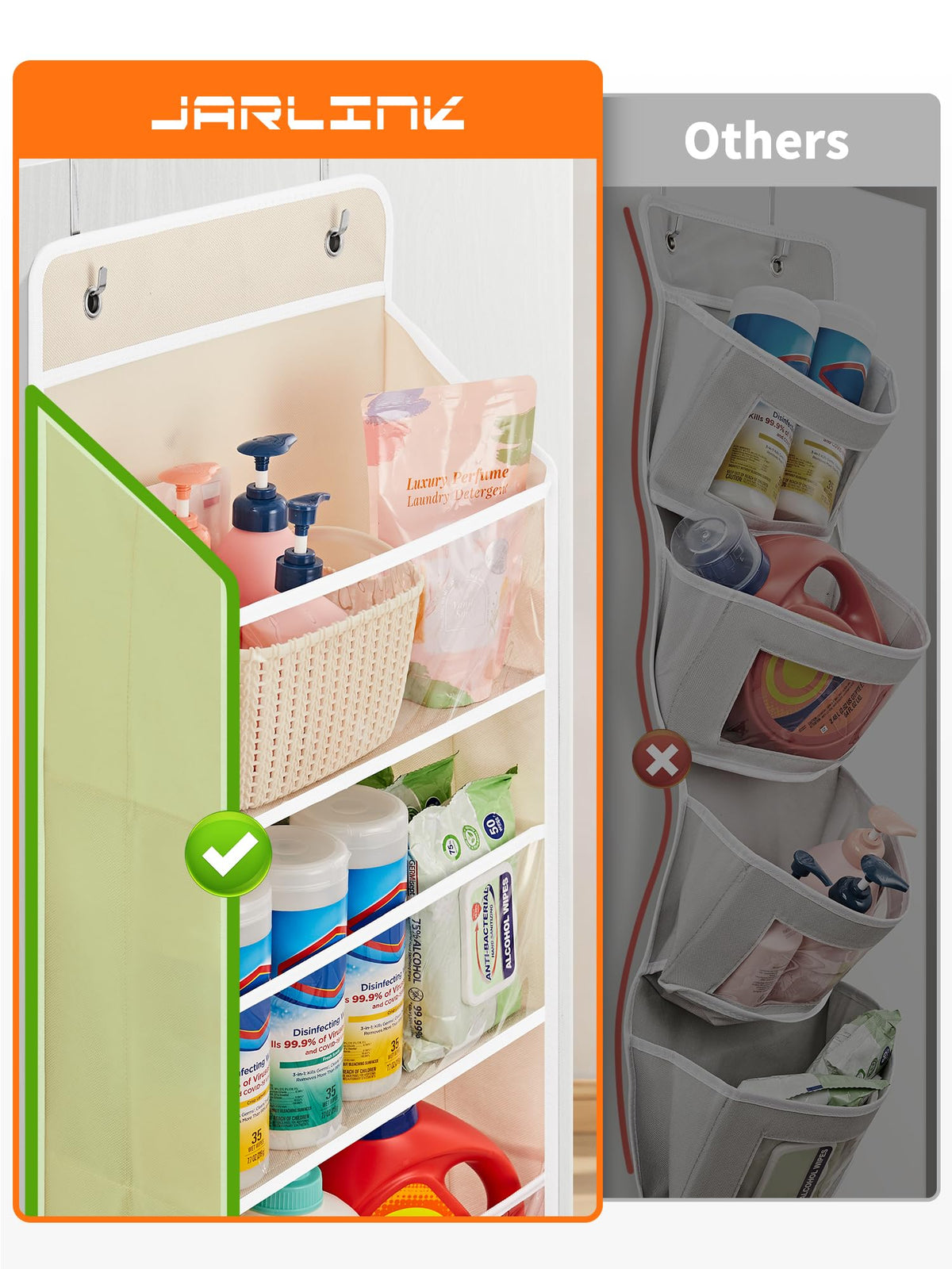 Over The Door Toy Storage Organizer w