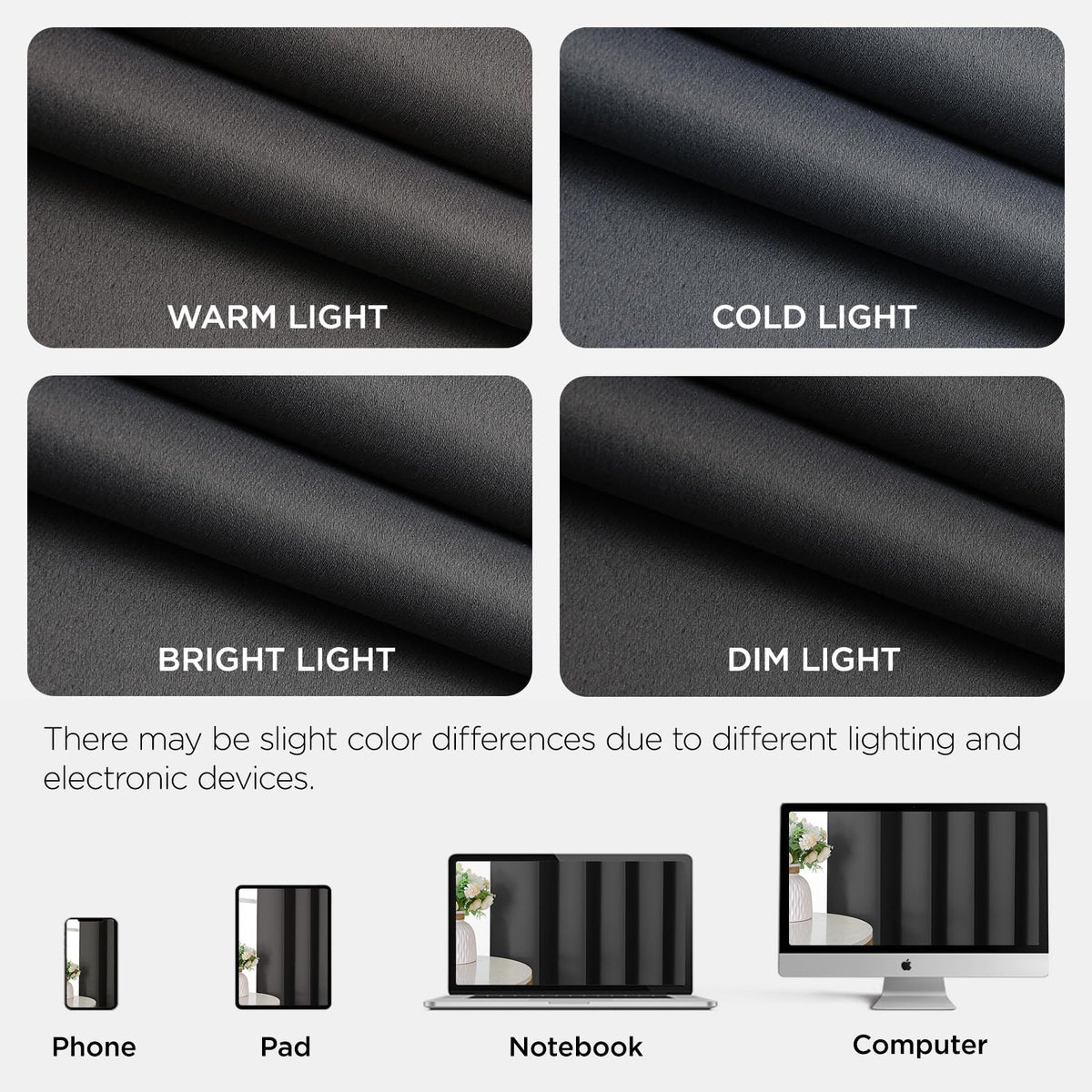 Door Curtain Blackout Curtains for Doorway Privacy Closet Drapes