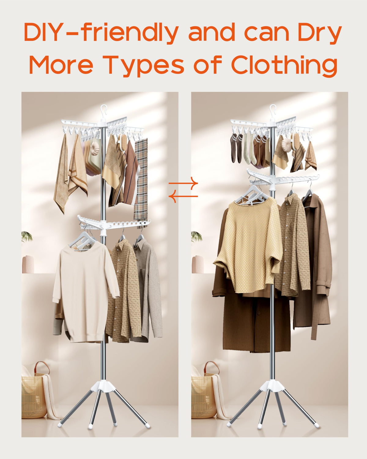 Clothes Drying Rack Foldable