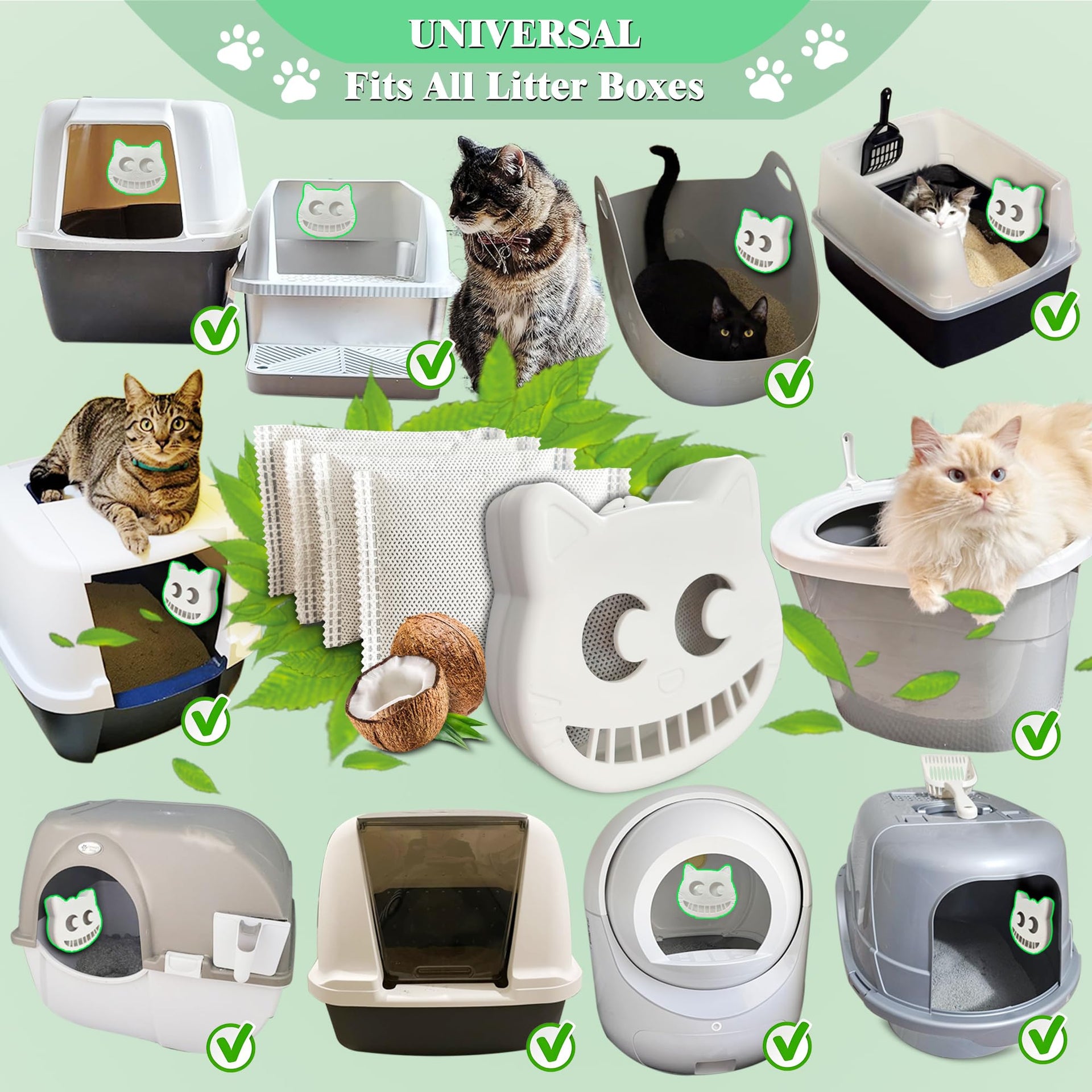 Unscented Cat Litter Box Deodorizer for Fumoi Automatic Litter Box