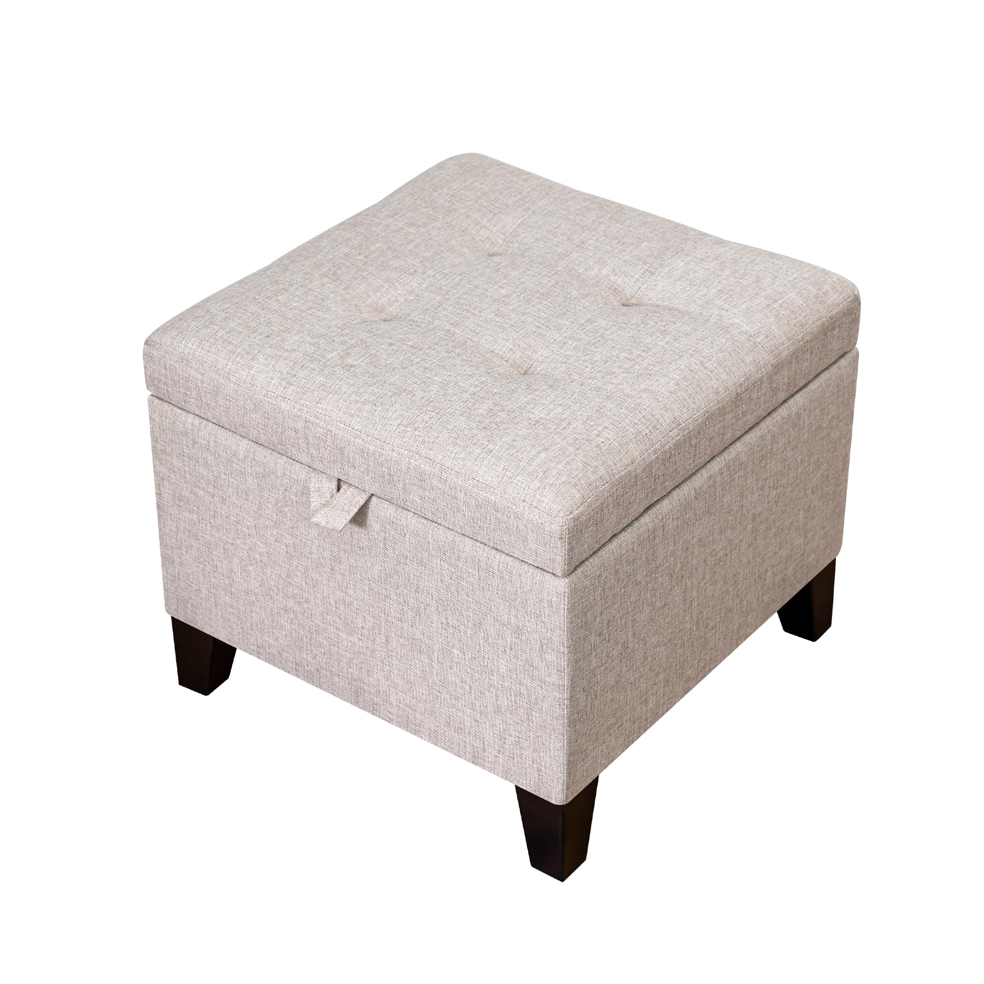 15.2 Inch High Cube Ottoman Storage