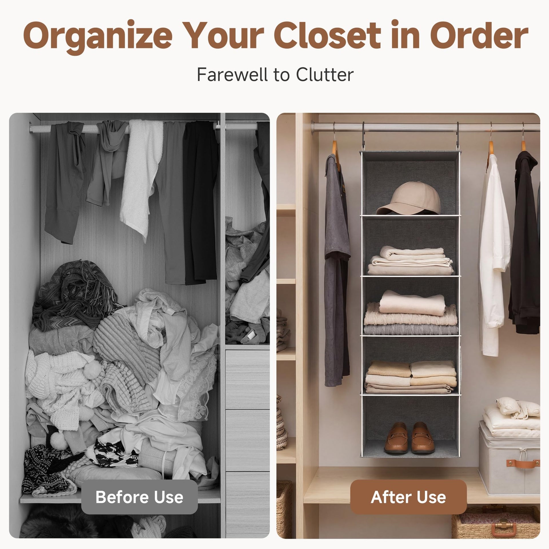 Hanging Closet Organizer
