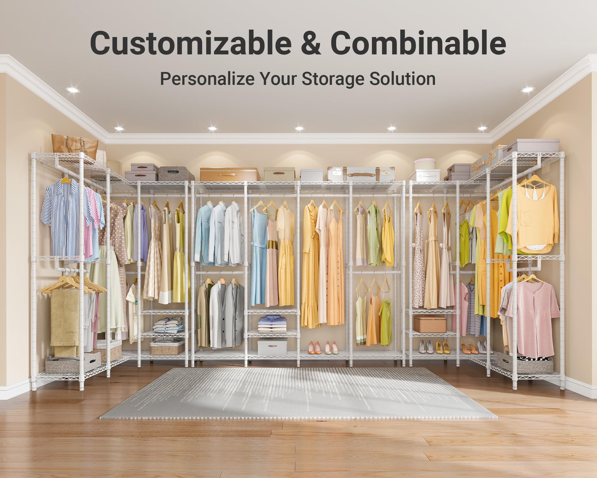 V40 Heavy Duty Clothes Rack
