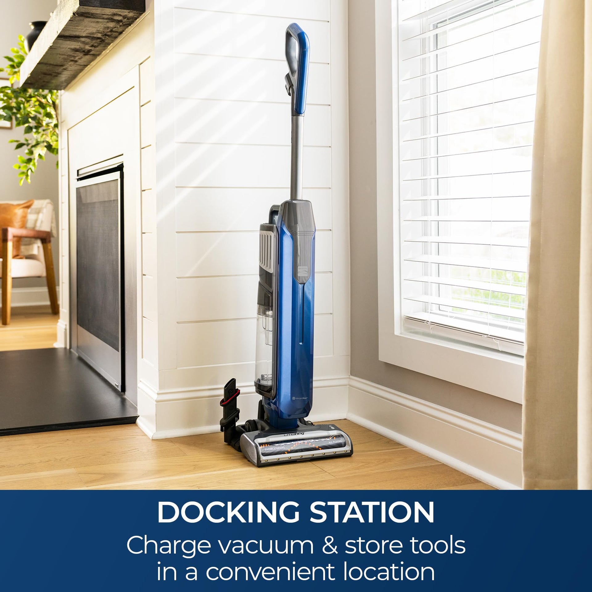 Litening Cordless Upright Vacuum with Hair Eliminator Nozzle