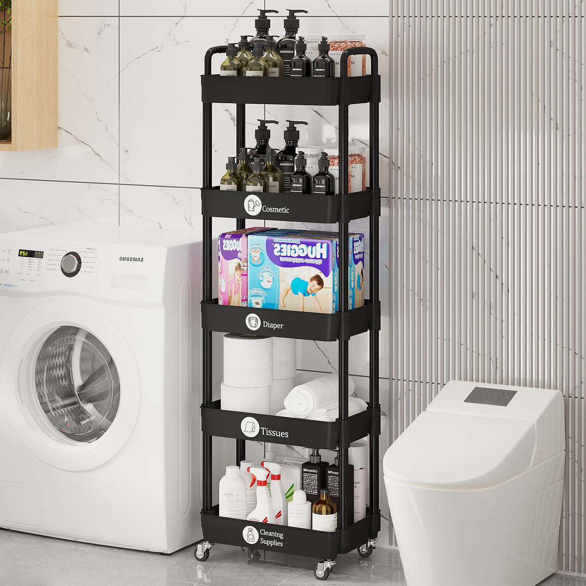 Multifunction Utility Rolling Cart