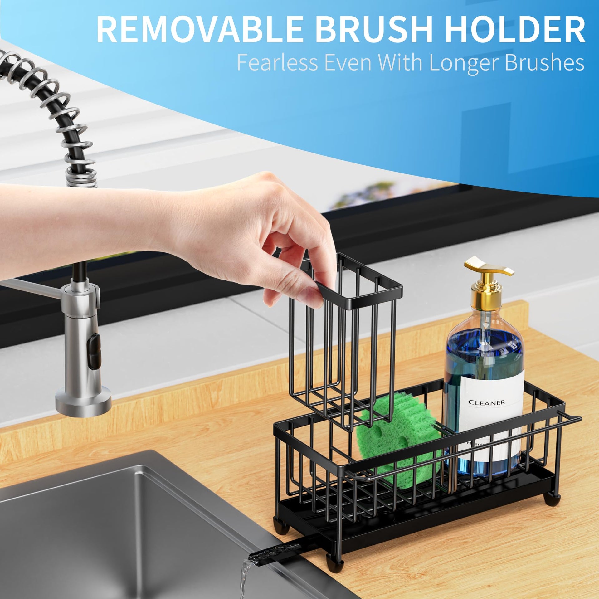 Sponge Holder for Kitchen Sink