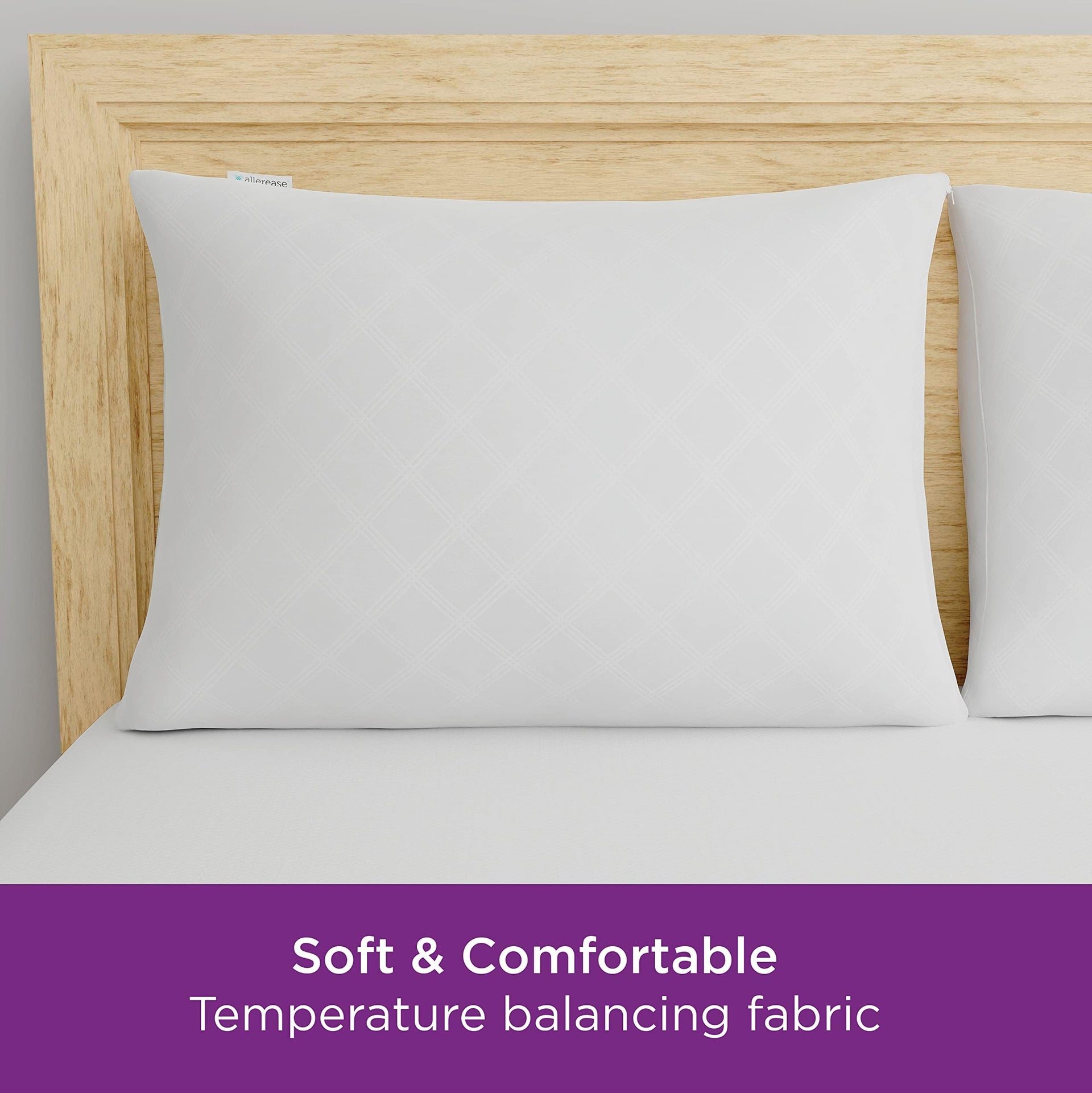 Set of 4 King AllerEase Pillow Protectors (4 Count)