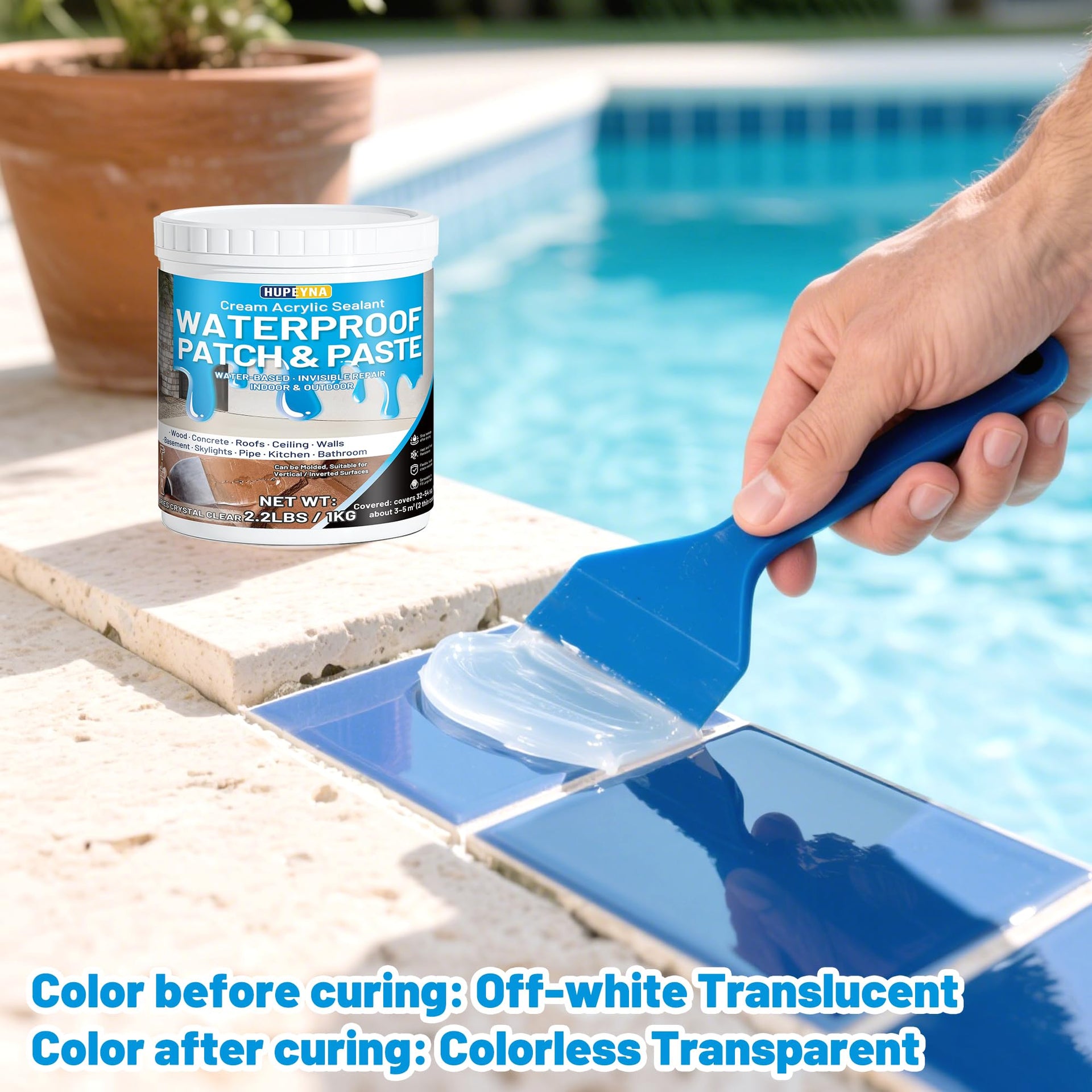 Waterproof Patch & Seal Rubberized Sealant Paste