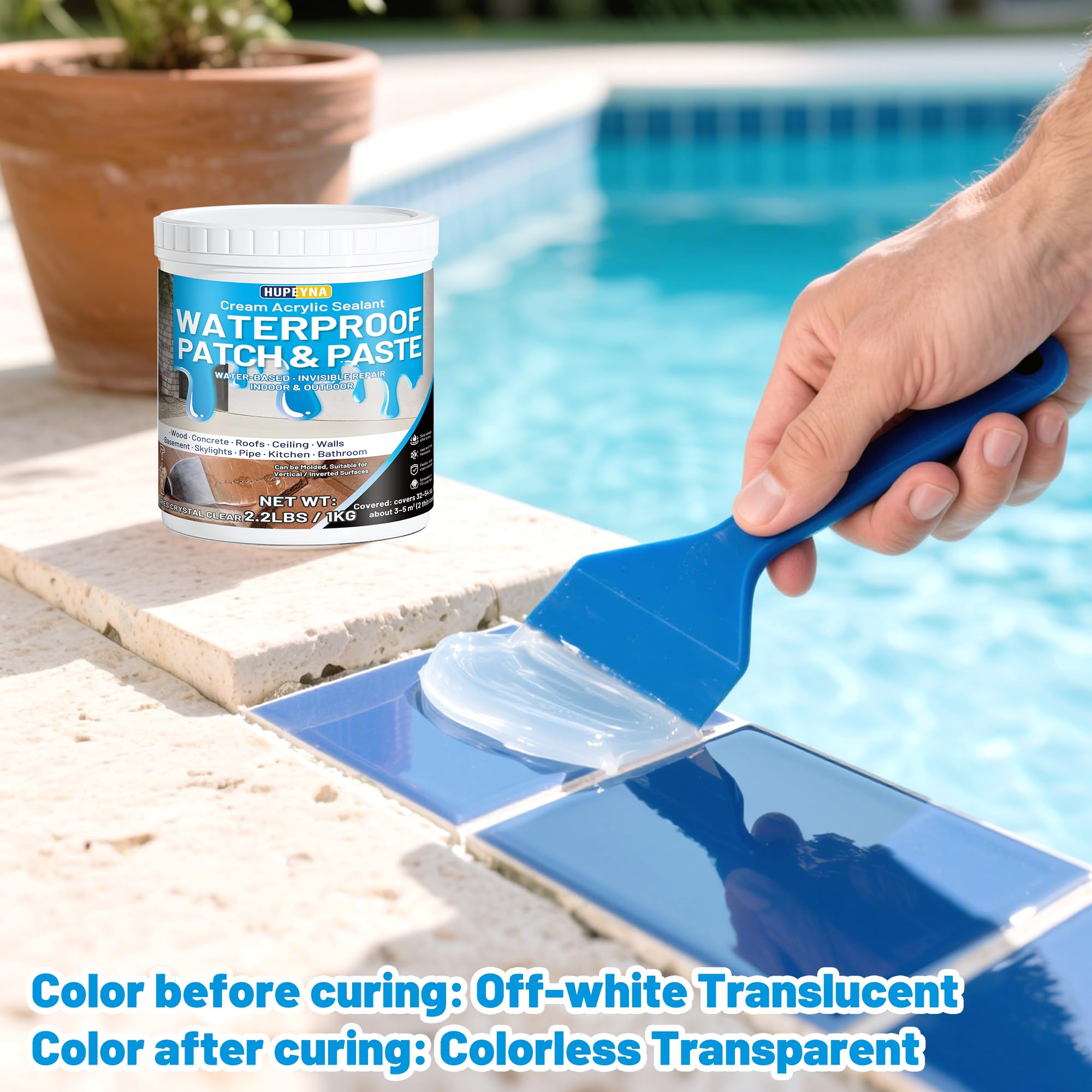 Waterproof Patch & Seal Rubberized Sealant Paste