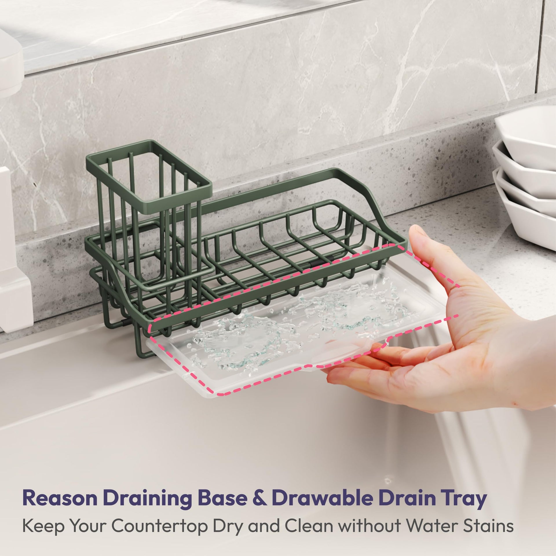 Sink Caddy Sponge Holder