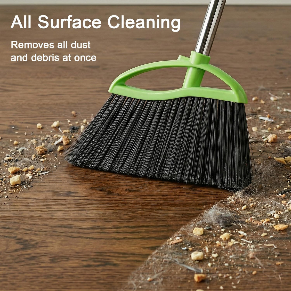 Soft Bristle Indoor Broom