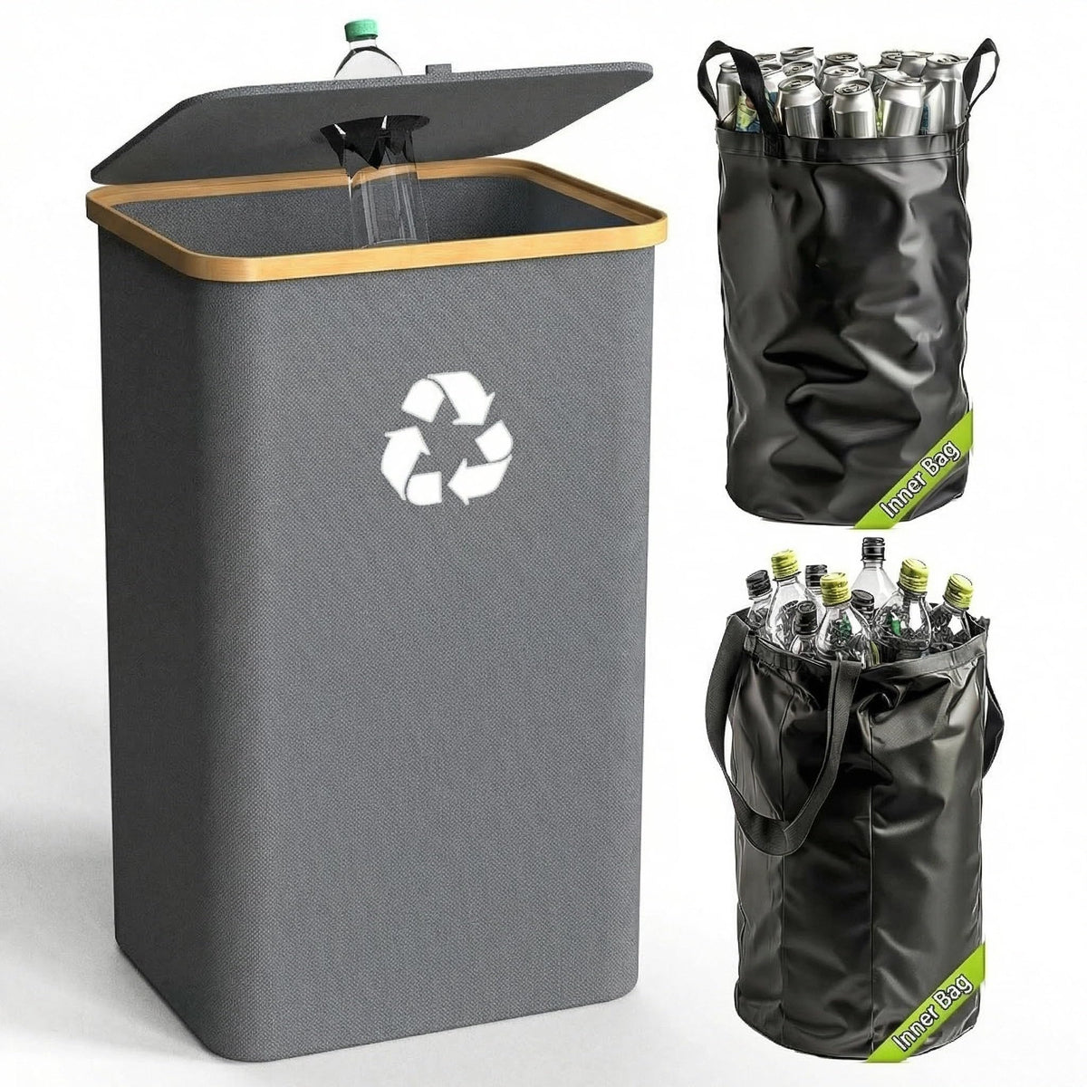 Recycling Bin for Kitchen Indoor Home