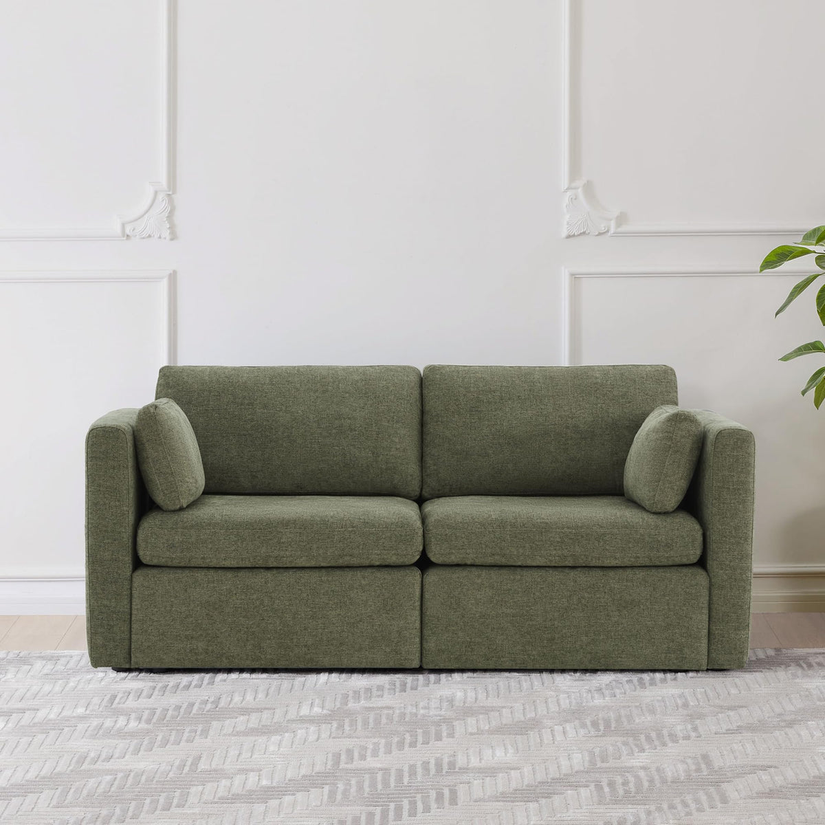 78" Modular Sectional Sofa (2 Count)