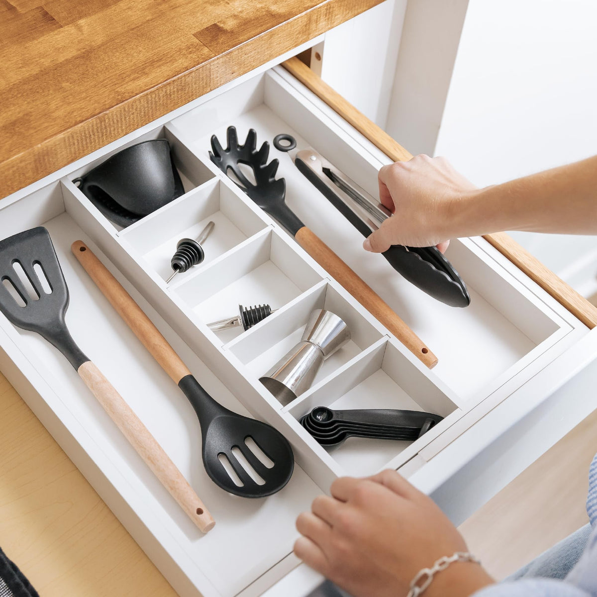 Utensil & Junk Drawer Organizer