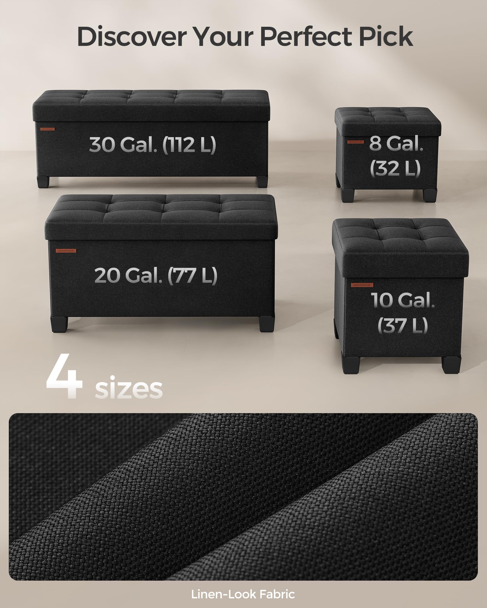 Storage Ottoman Bench