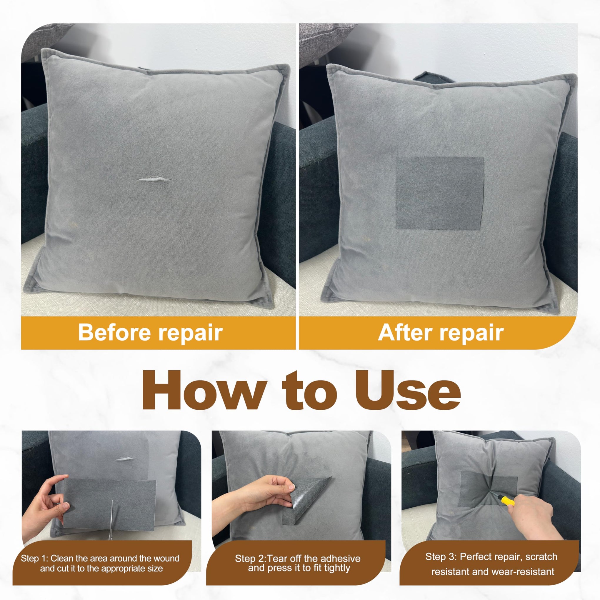 Velvet Repair Patch