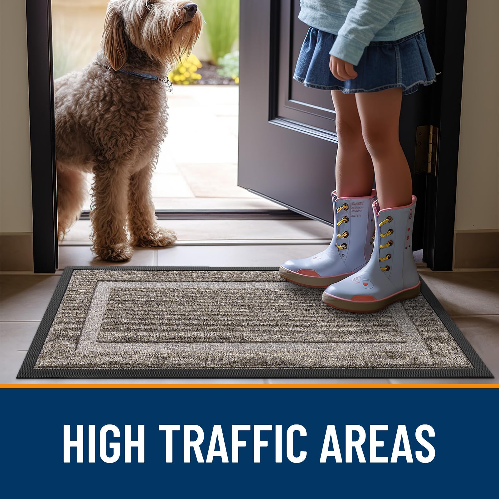 Front Door Mat Outside 59x23 (11.5 Sq Ft)