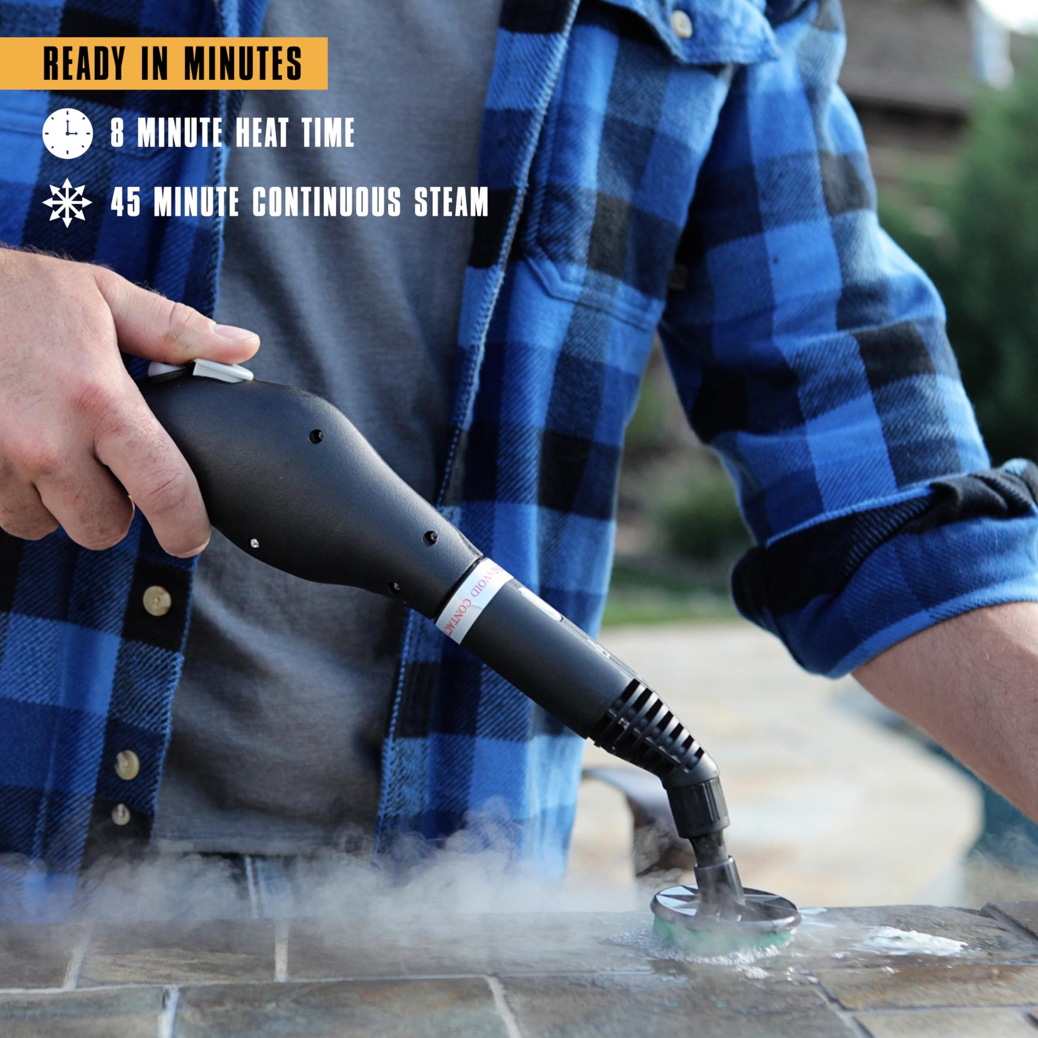 MC1275 Heavy Duty Steam Cleaner