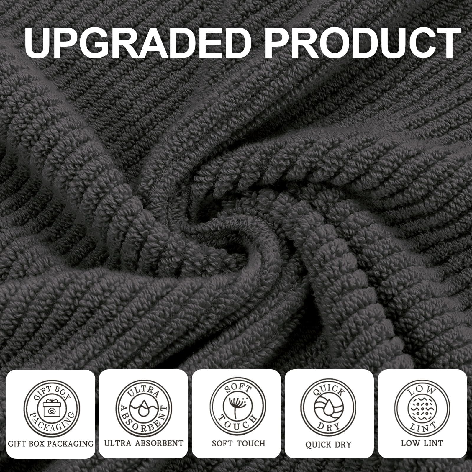 6PC Towel Set (6 Count)