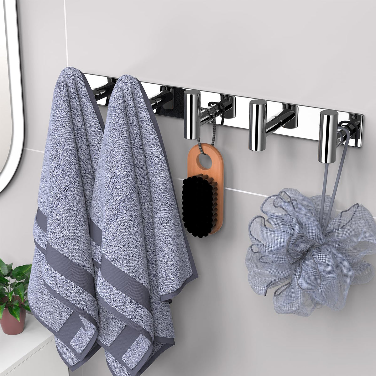 Hat and Coat Wall Mount Rack