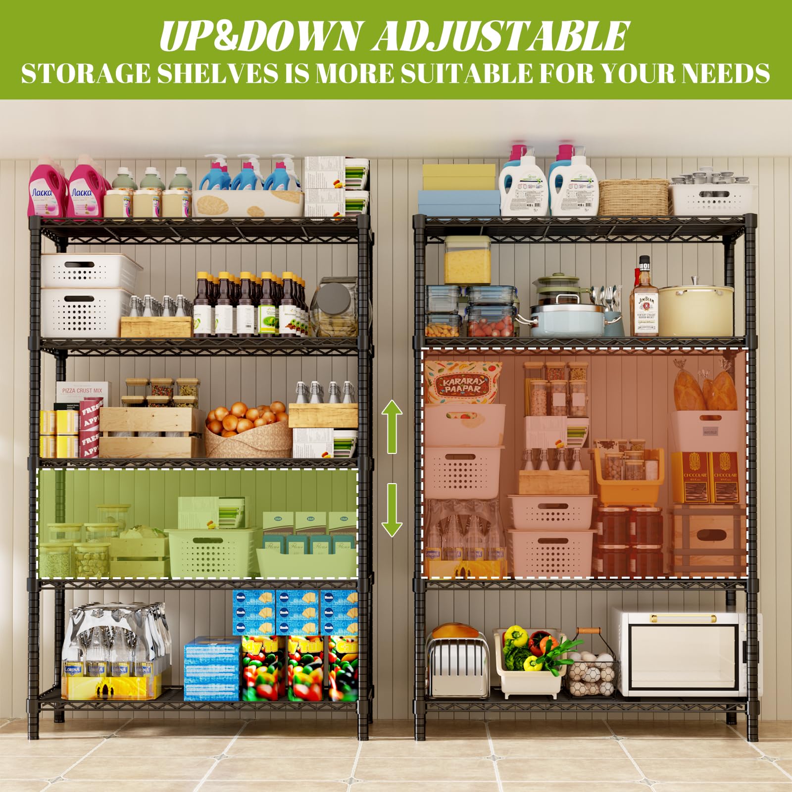 Storage Shelves (2 Count)