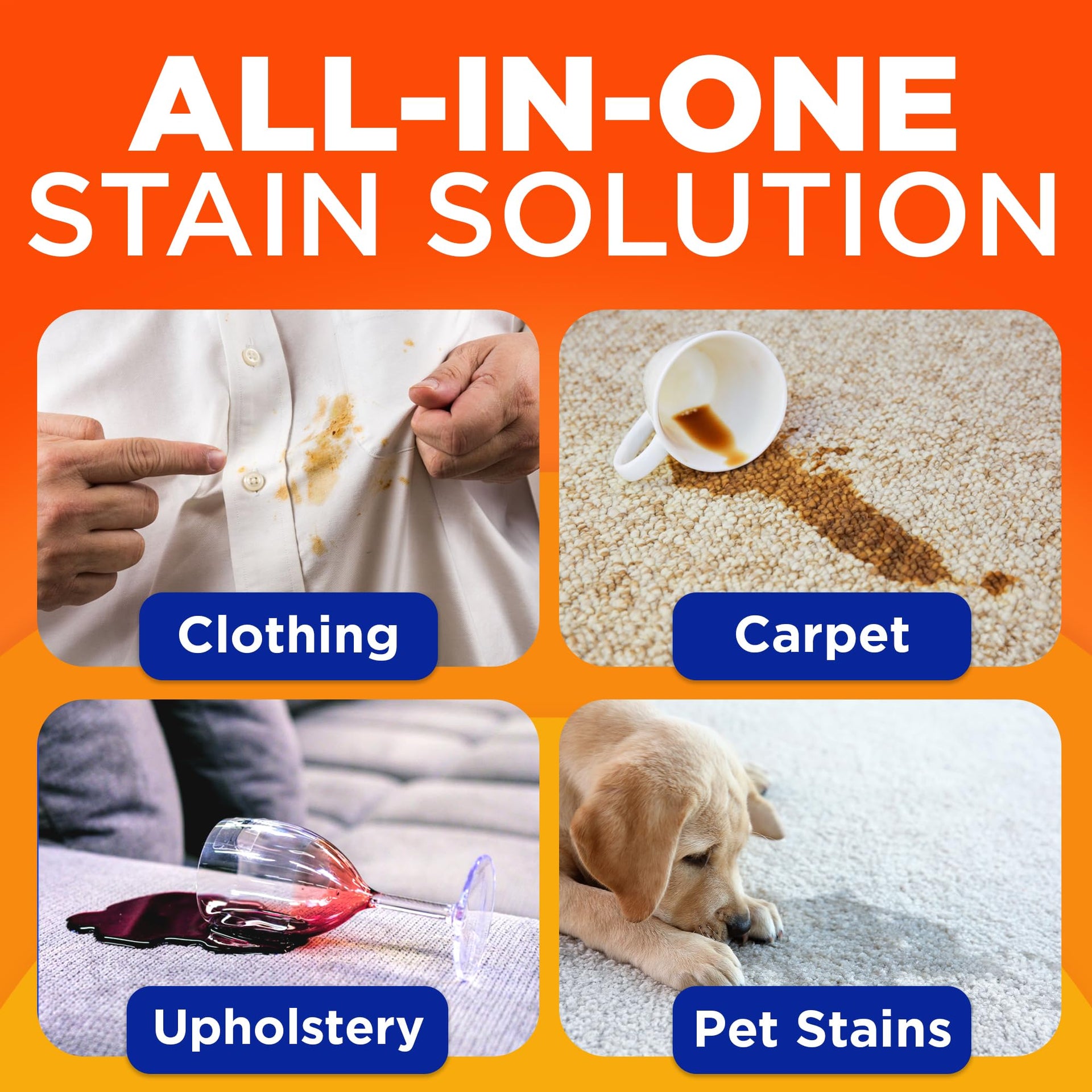 Laundry Stain Remover Spray with Oxi (88 Fl Oz)