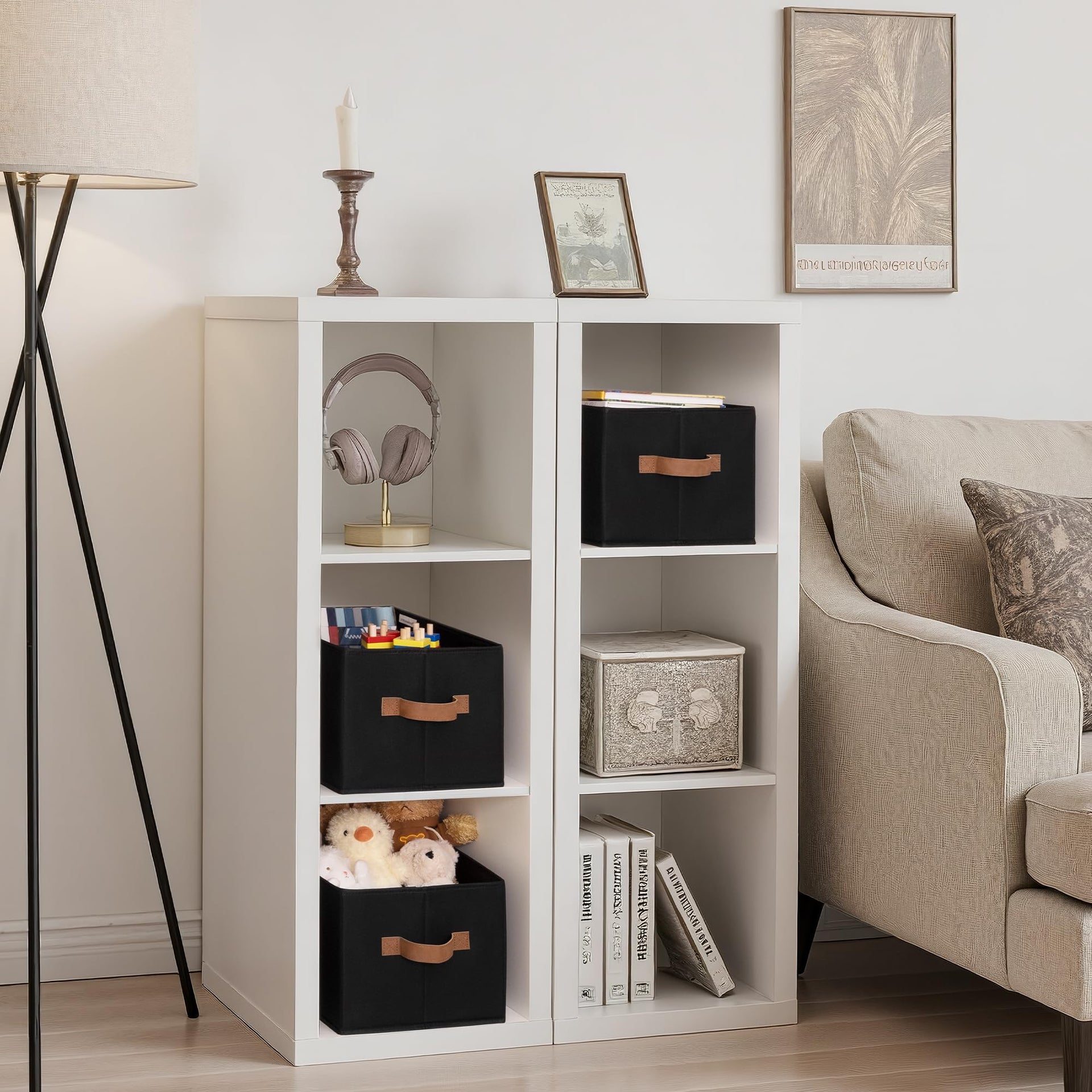 Closet Storage Bins (3 Count)