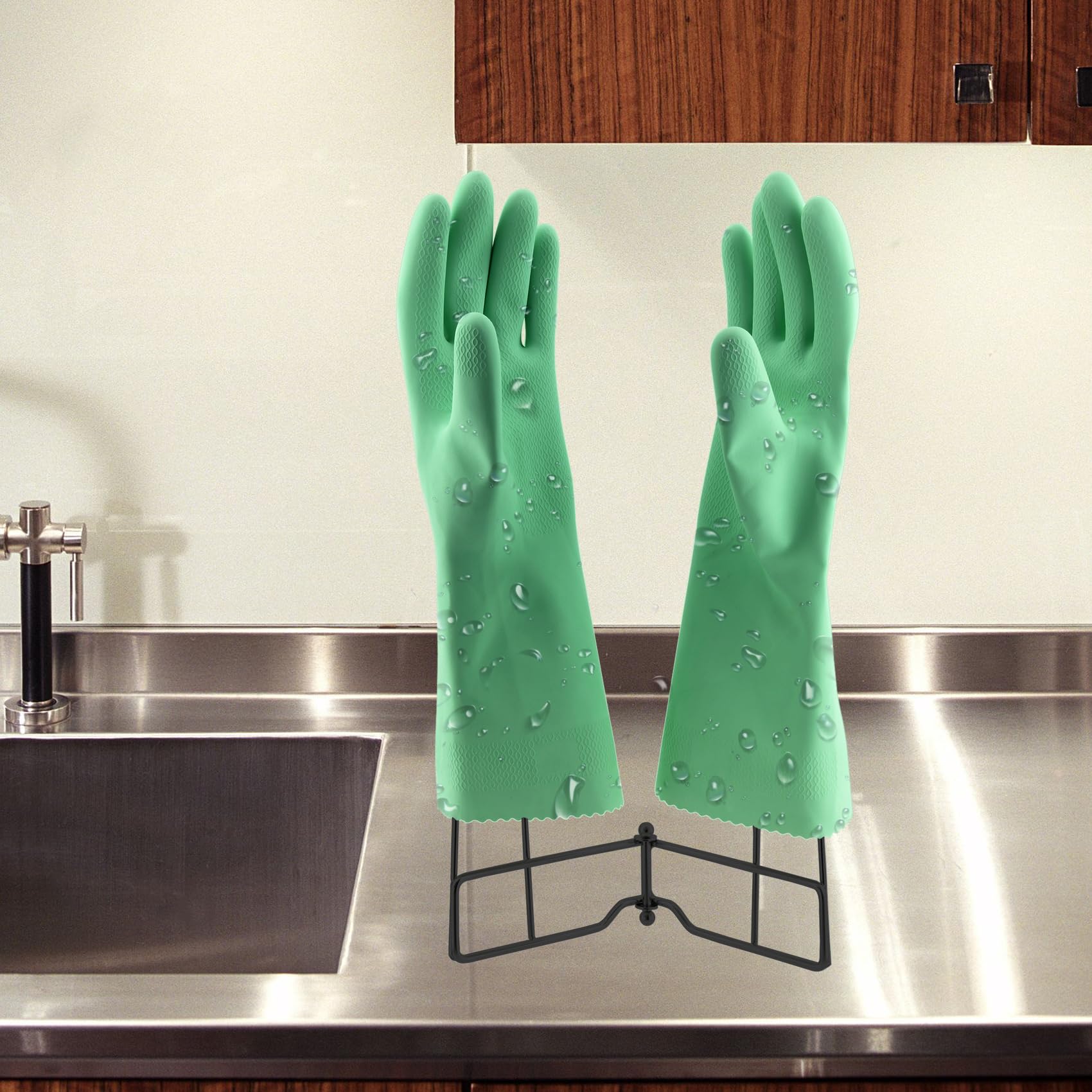 Kitchen Gloves Drying Rack