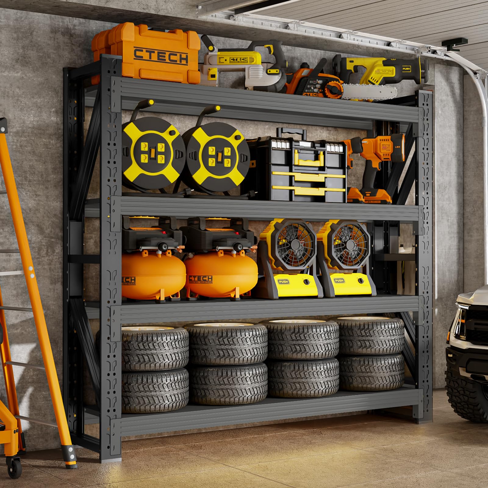 48" W Storage Shelves Heavy Duty