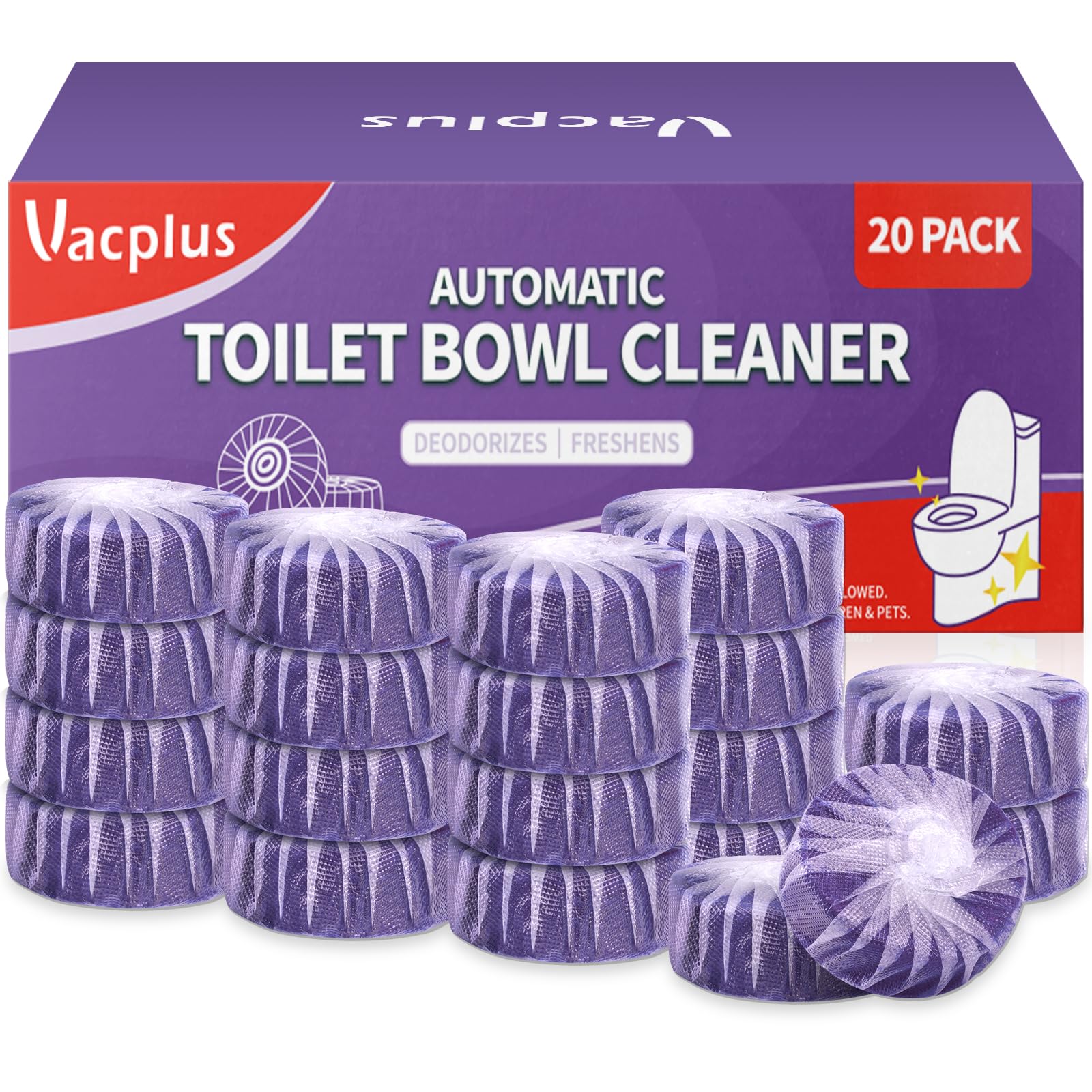 Toilet Bowl Cleaner Tablets (20 Count)
