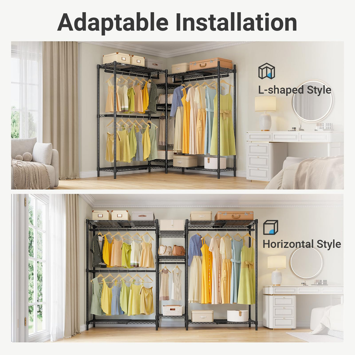 Classic V6X Dynamic Closet System