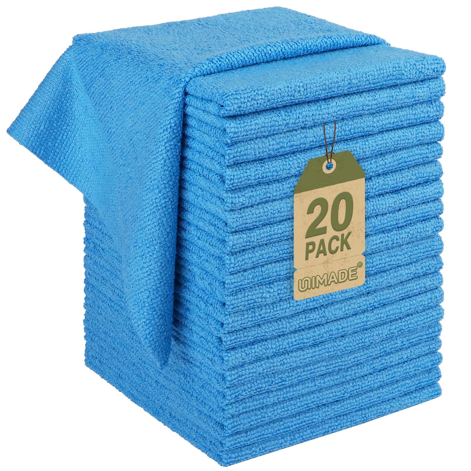 Microfiber Cleaning Cloth (20 Count)