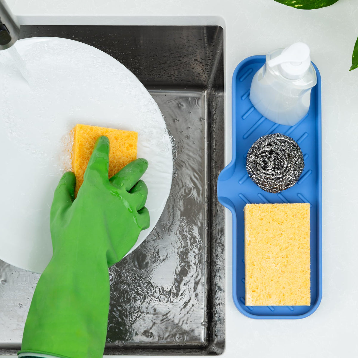 Large Silicone Sponge Holder