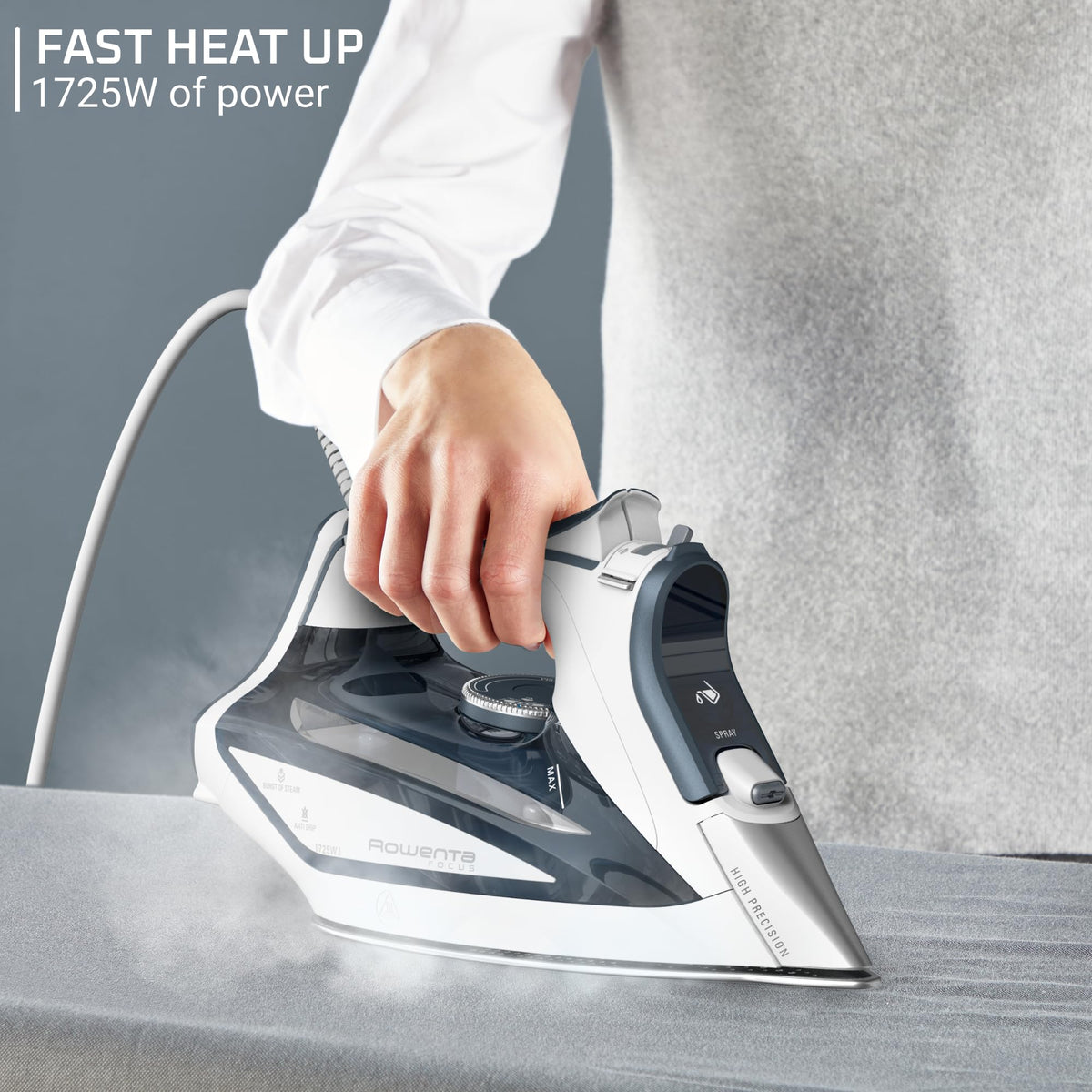 Focus Excel Steam Iron for Clothes