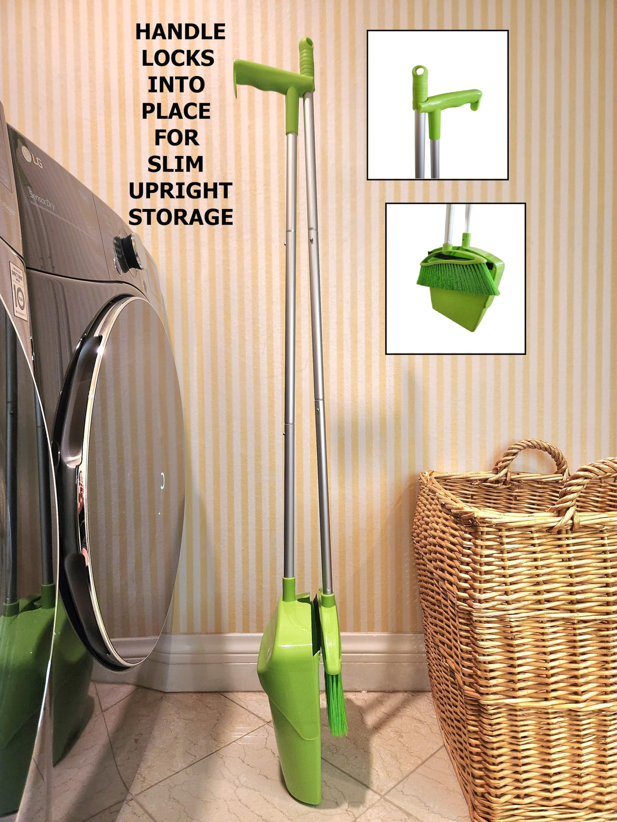 Broom and Dustpan Set for Home