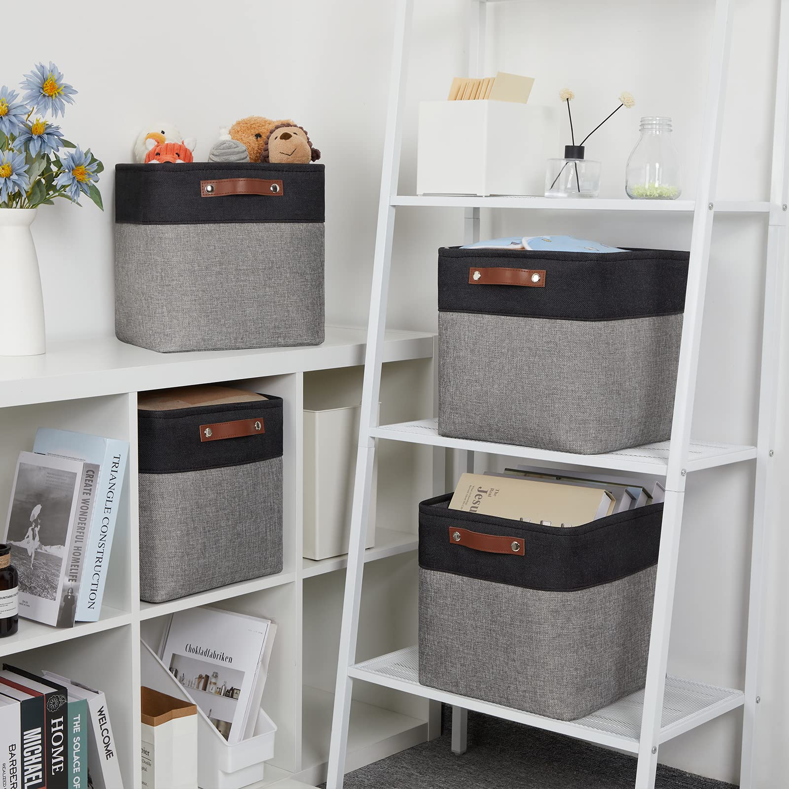 Cube Collapsible Storage Bins (4 Count)
