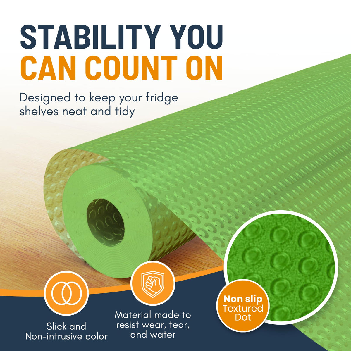 Refrigerator Liners for Shelves by Linda’s Essentials
