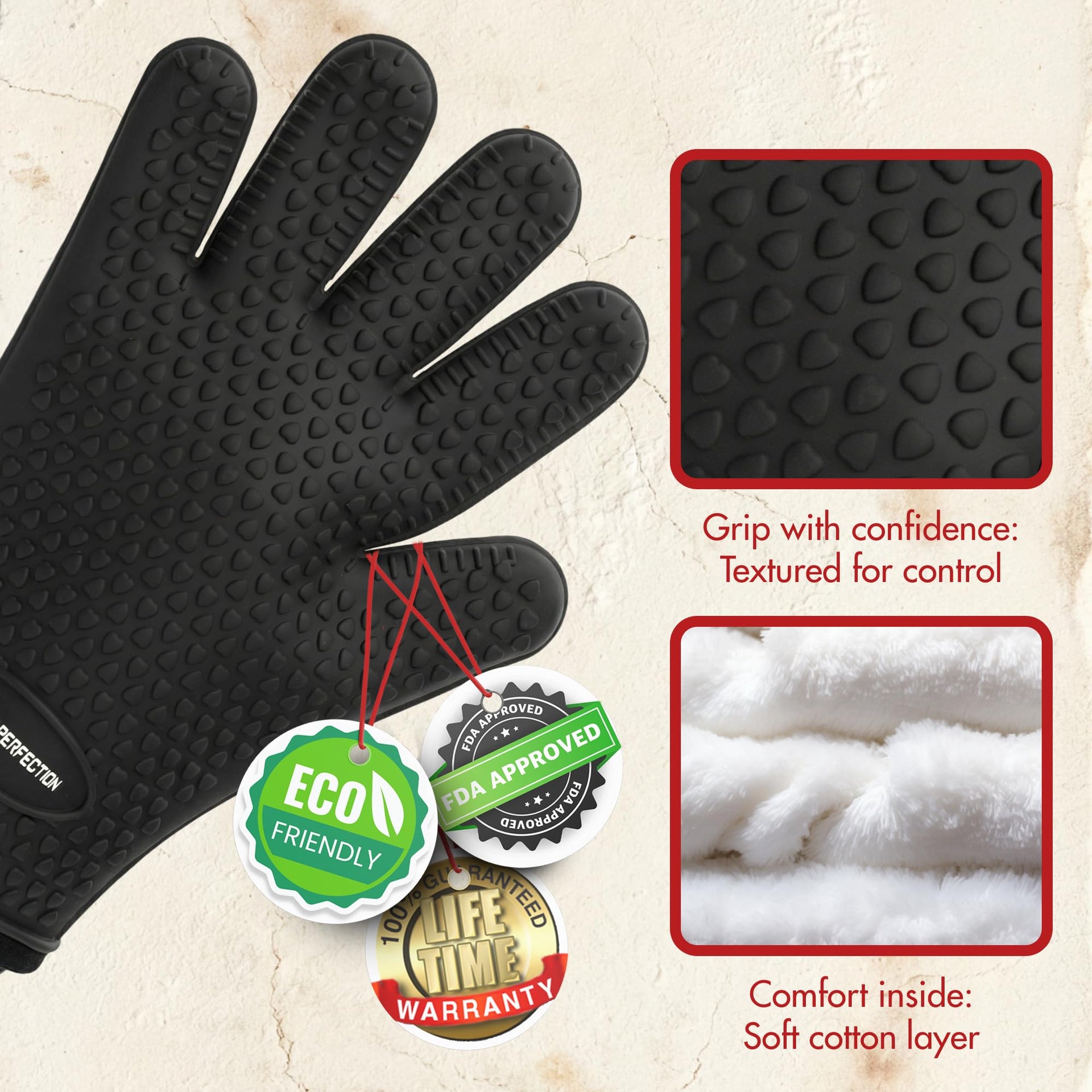 Silicone Pizza Oven Gloves