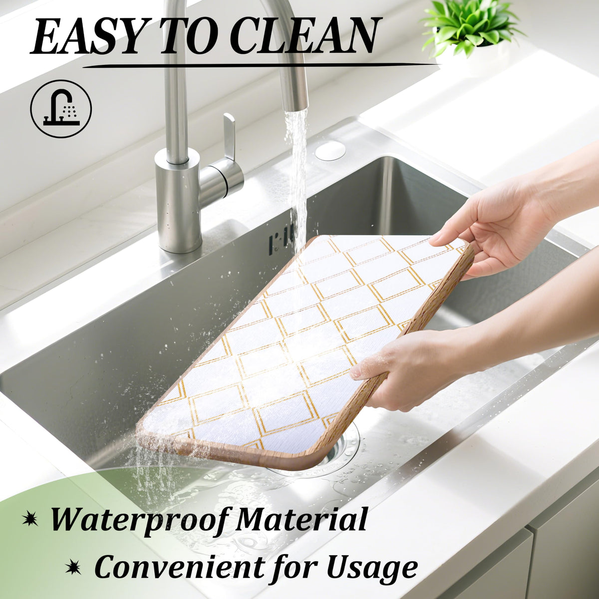 Kitchen Shelf Liner Non Slip 20 Inch X 20 Ft Cabinet Liners for Shelves Waterproof Drawer Liners for Kitchen Cabinets Non Adhesive Cupboard Paper for Bathroom Closet Fridge Dresser Pantry (480 Sq Ft)