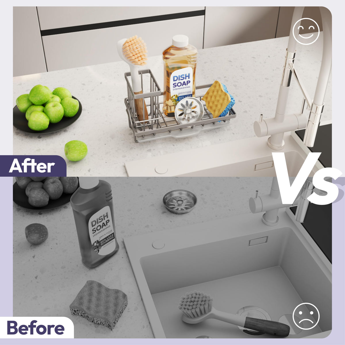 Sink Caddy Sponge Holder