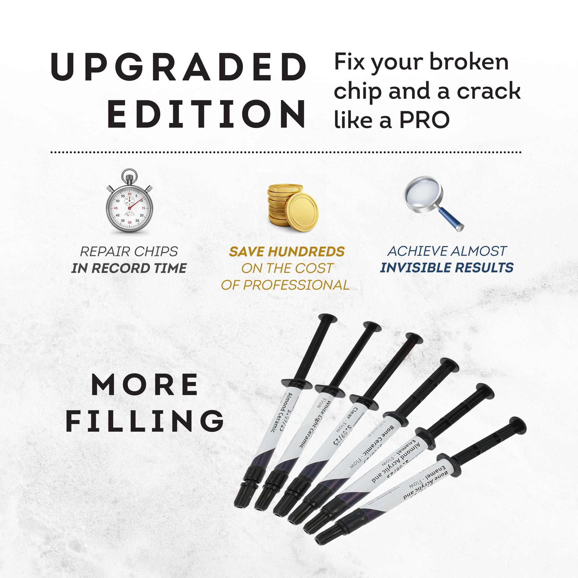 Refill for Bone & Almond Color Surface Repair Kit
