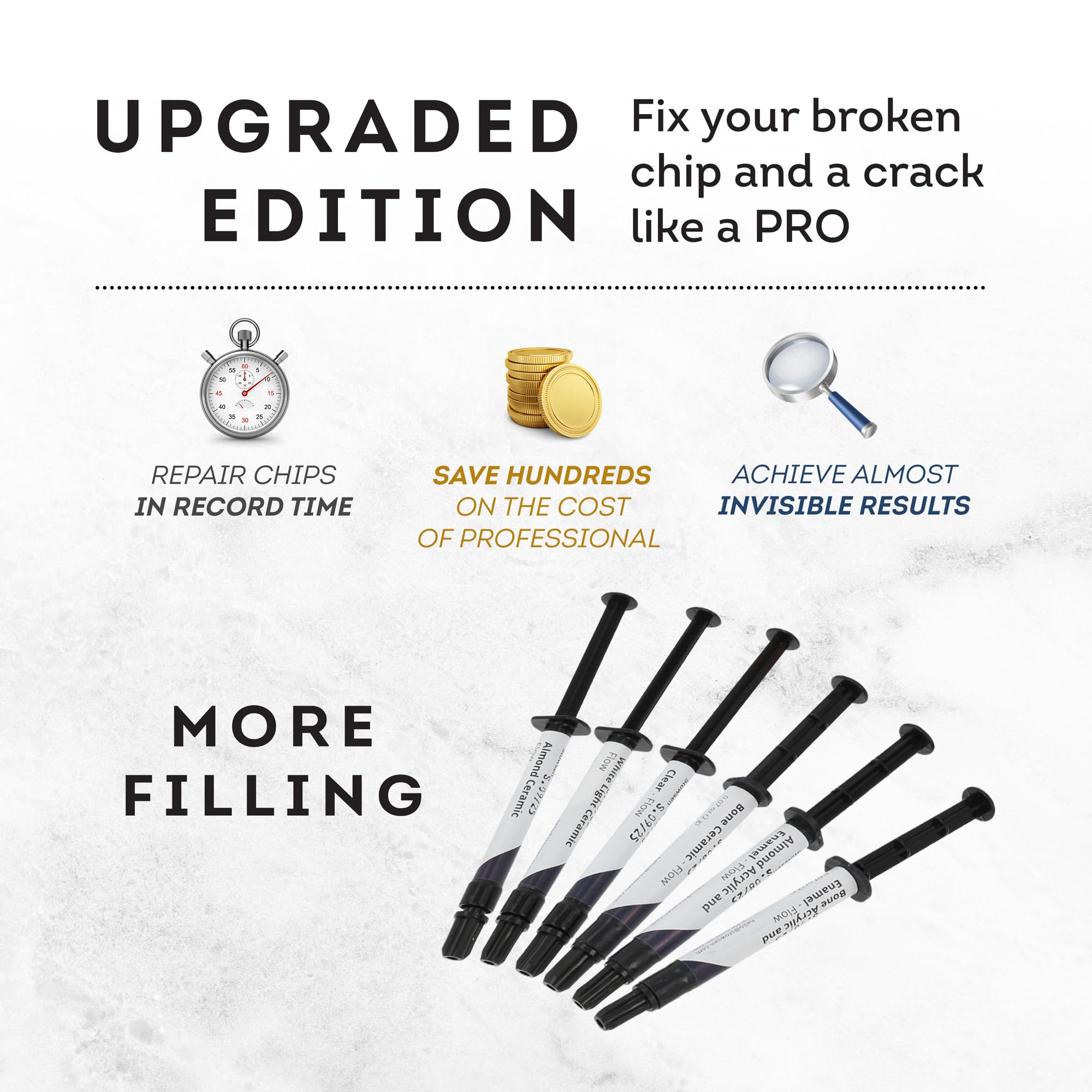 Refill for Bone & Almond Color Surface Repair Kit