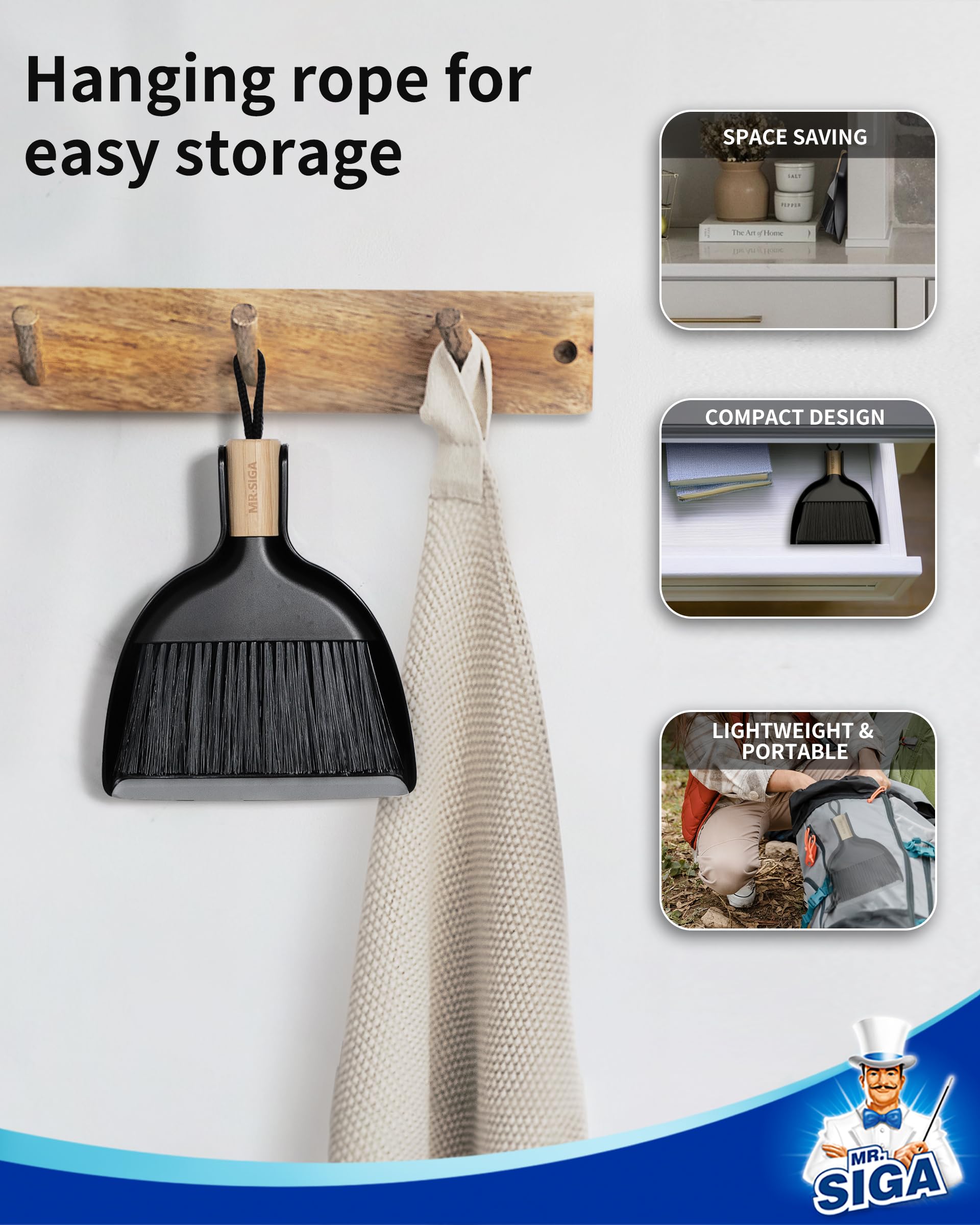 Mini Dustpan and Brush Set