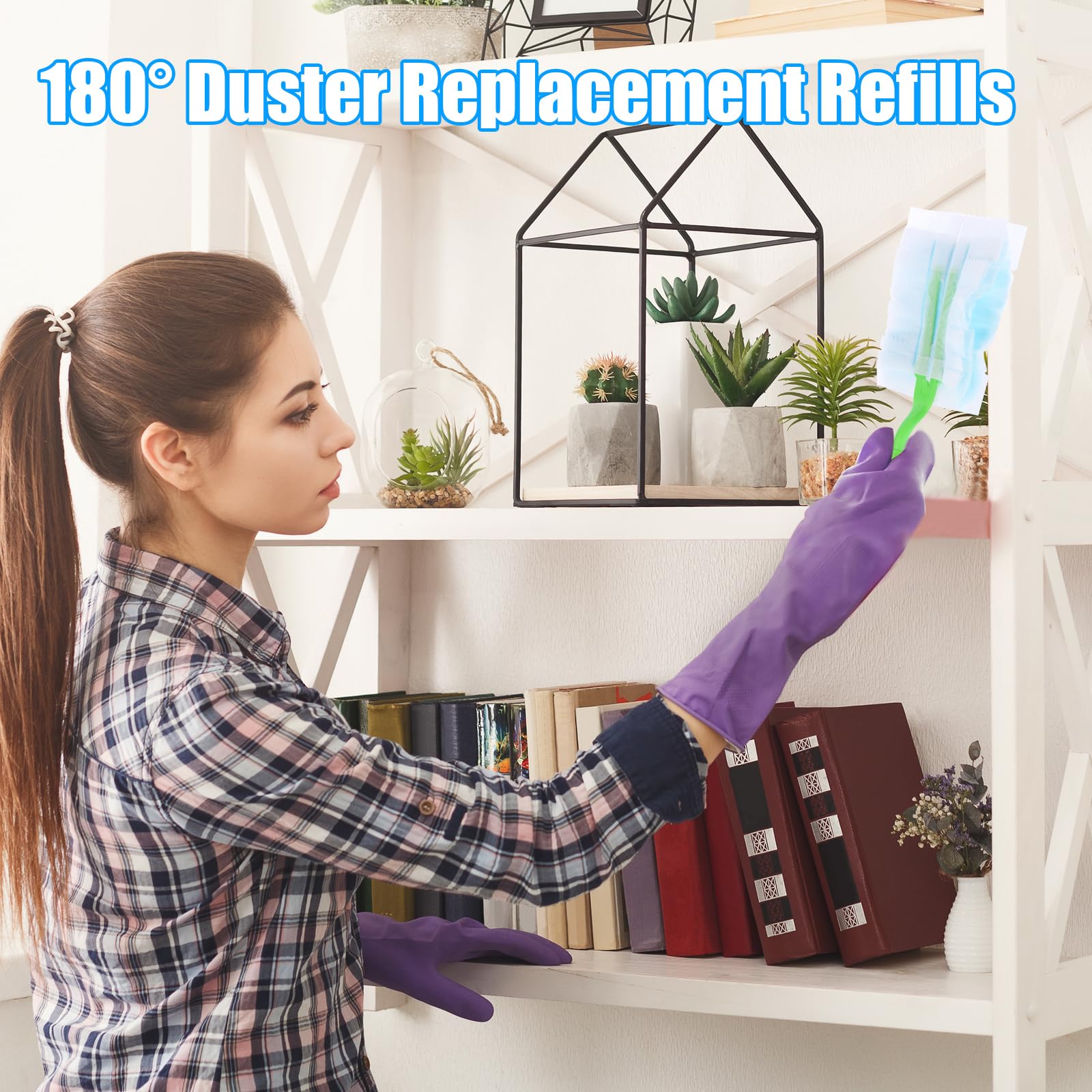 30PCS Disposable Dusters Refills Compatible with Swiffer