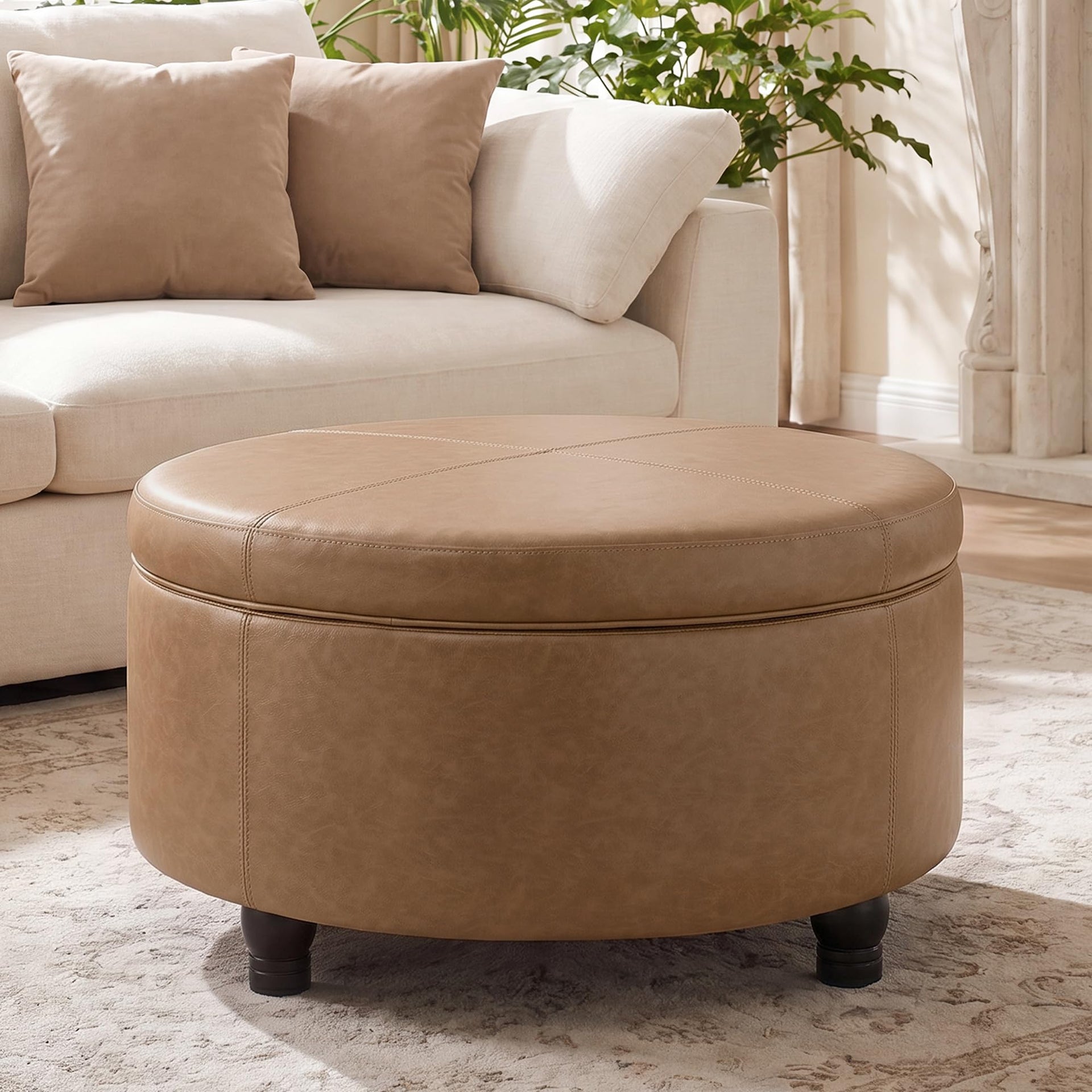 30 Inch Round Ottoman