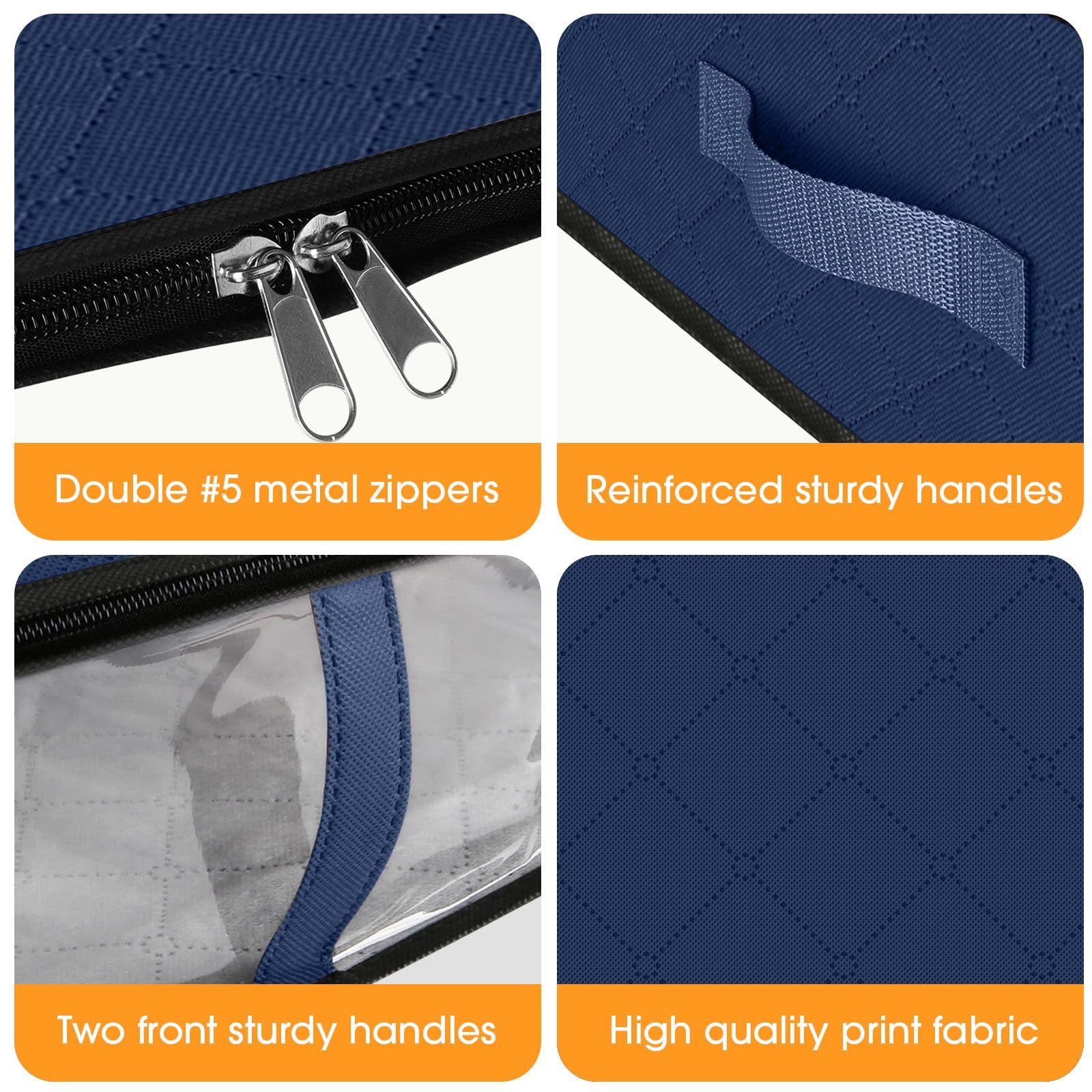 Under Bed Storage Bags (6 Count)